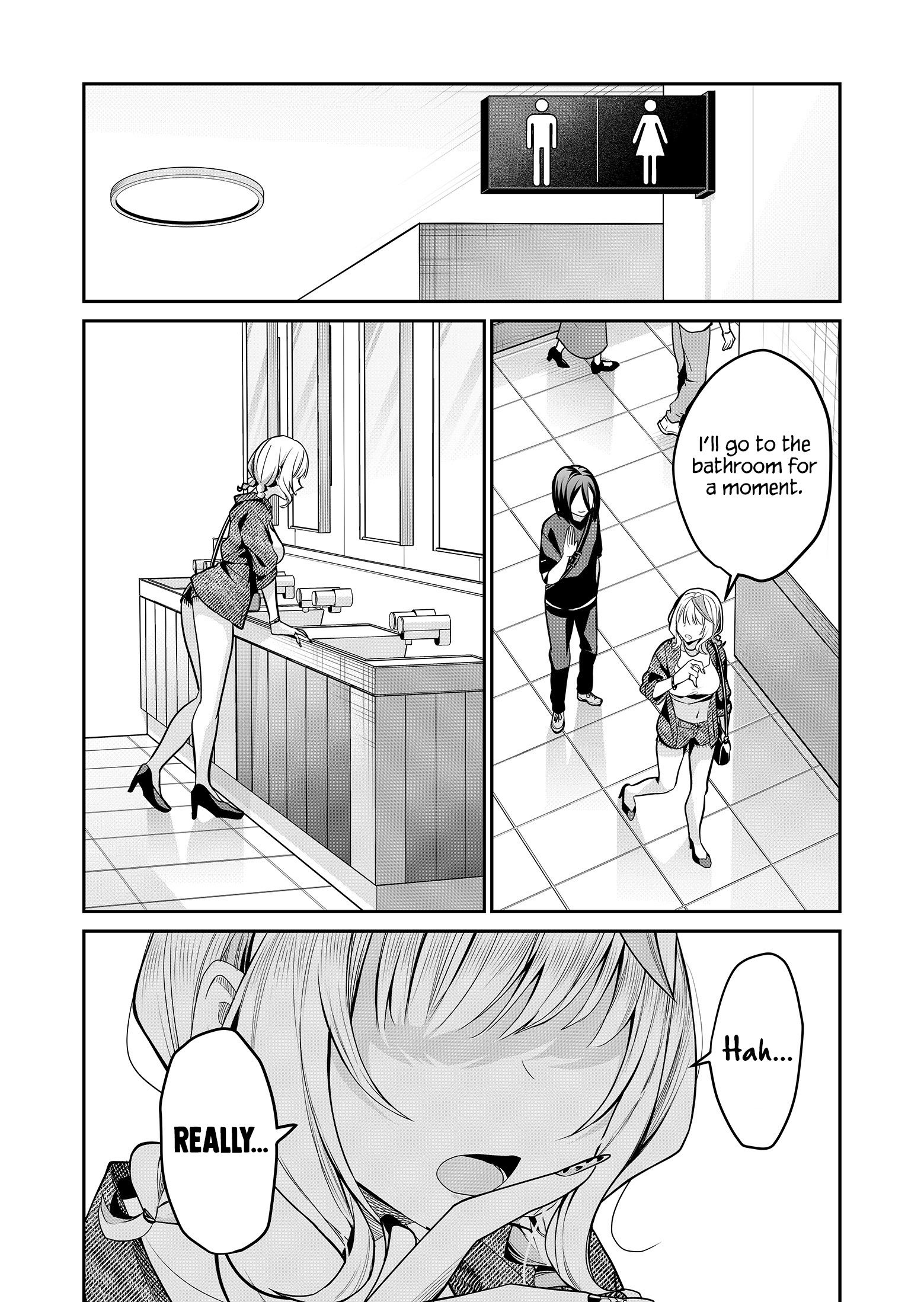 Halaman dari Gal Yome no Himitsu Chapter 31