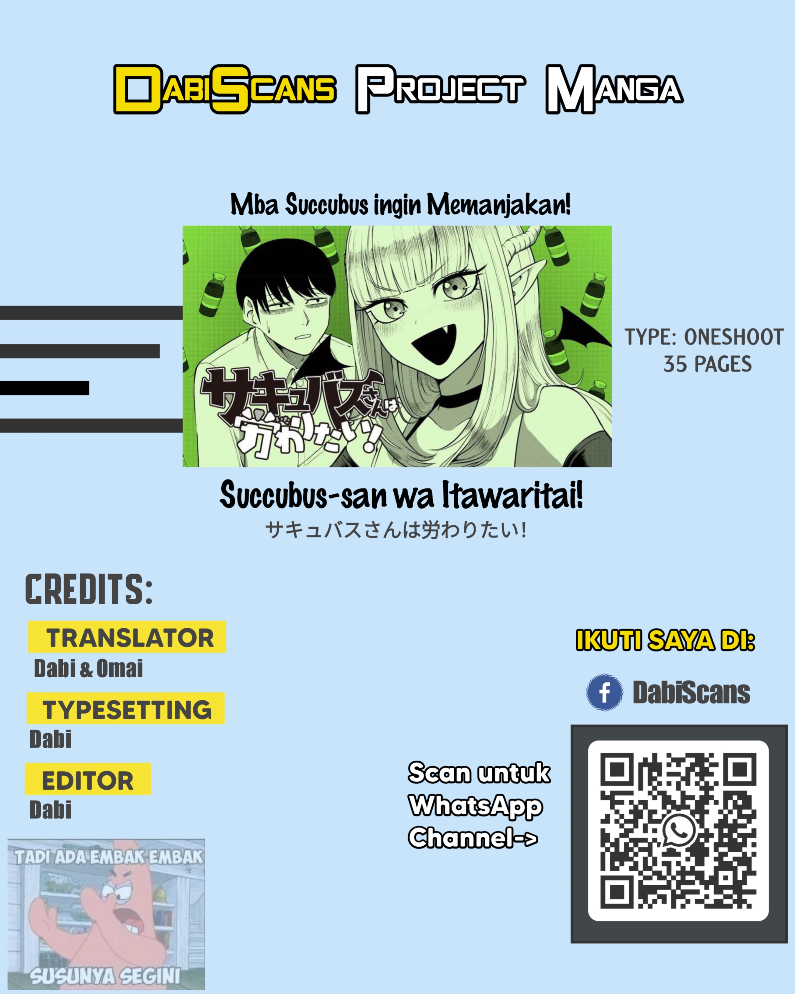 Succubus-san wa Itawaritai! Chapter 0 - halaman 36