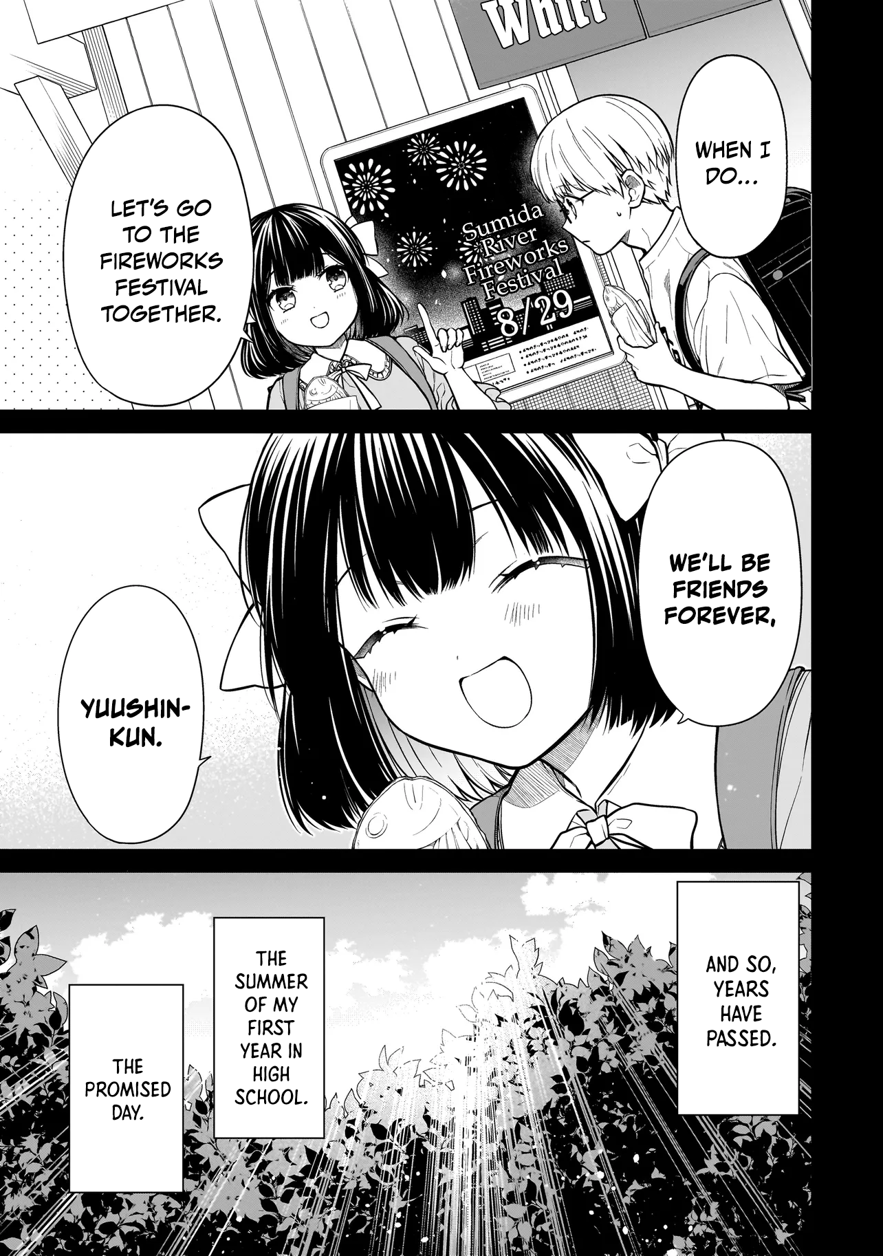 Chapter 1 – The Return of My Childhood Friend page