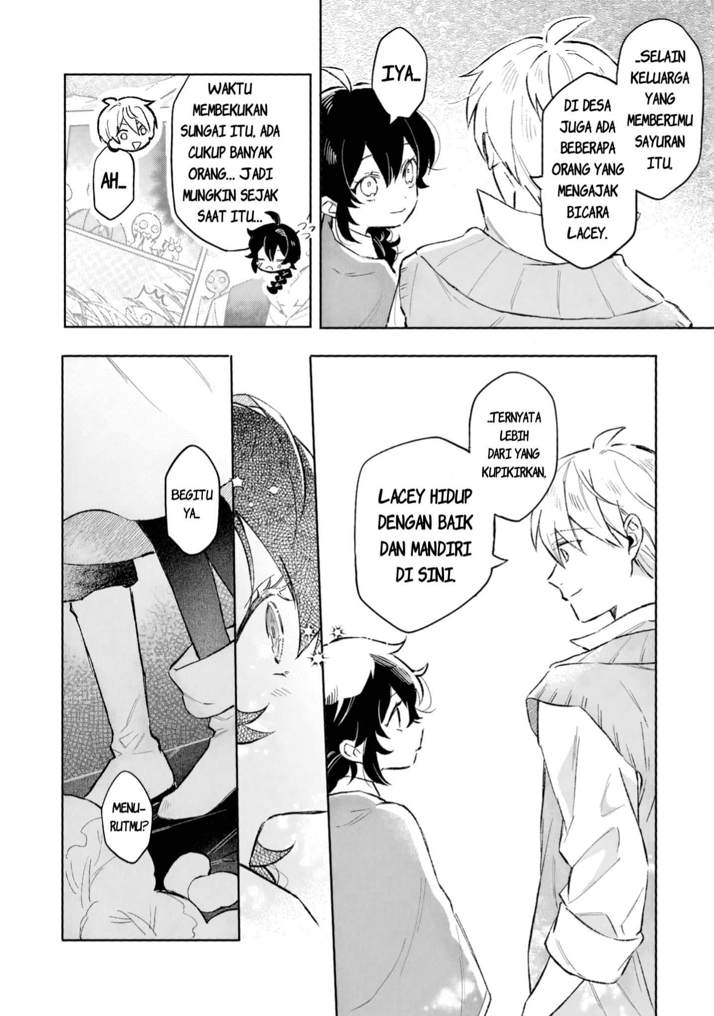 Akatsuki no Majo Lacey wa Jiyuu ni Ikitai: Maou Toubatsu wo Oeta node, Nonbiri Omise wo Hirakimasu Chapter 10 - halaman 25