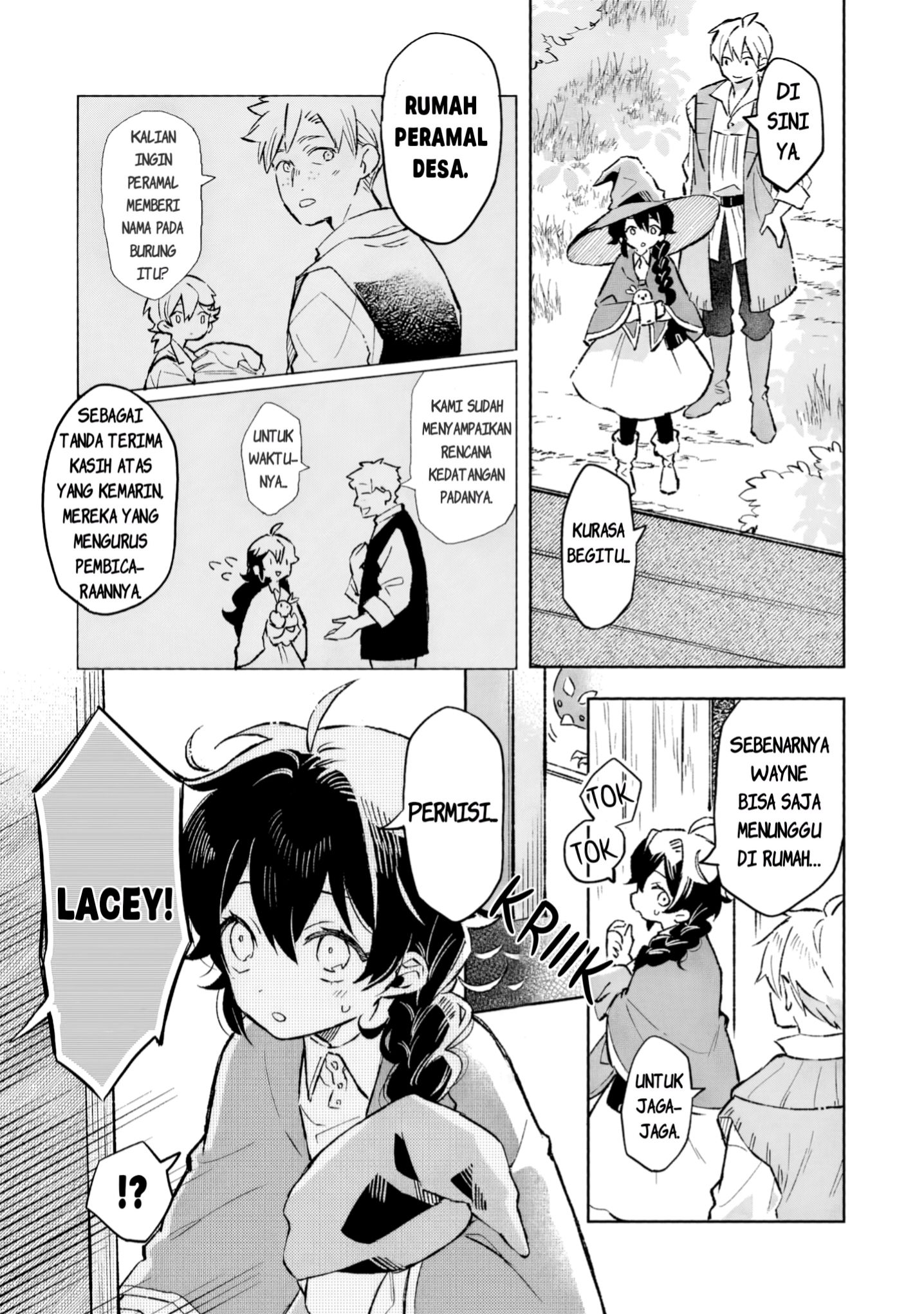 Akatsuki no Majo Lacey wa Jiyuu ni Ikitai: Maou Toubatsu wo Oeta node, Nonbiri Omise wo Hirakimasu Chapter 10 - halaman 8