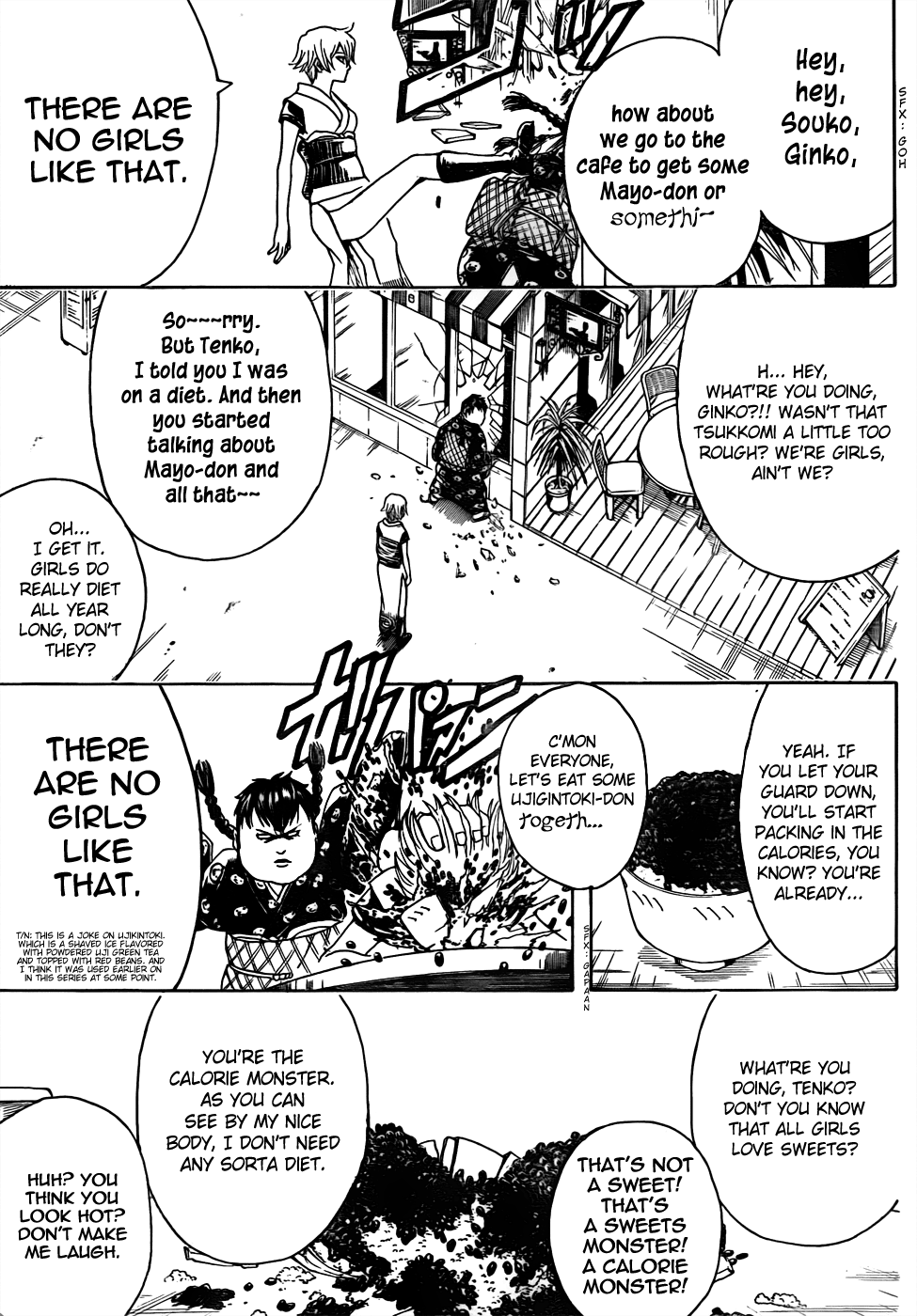 Halaman dari Gintama Chapter 439