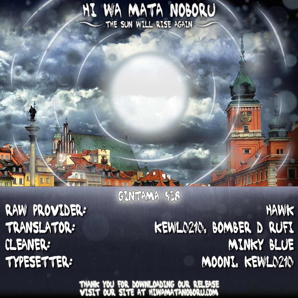 Halaman dari Gintama Chapter 439