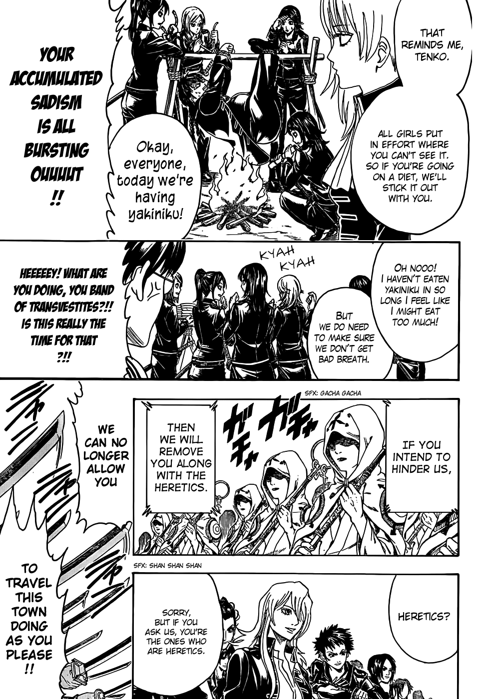 Halaman dari Gintama Chapter 439