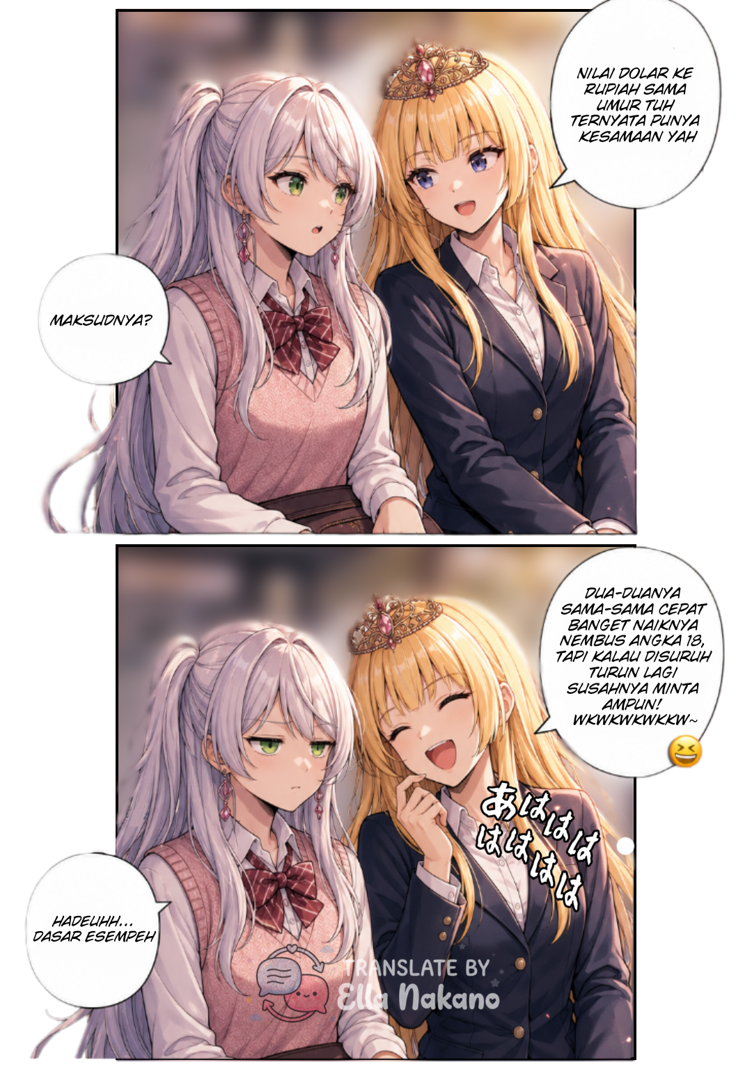 Ken to Tiara to High Heels: Koushaku Reijou ni wa Eiyuu no Tamashii ga Yadoru @comic Chapter 14 - halaman 32