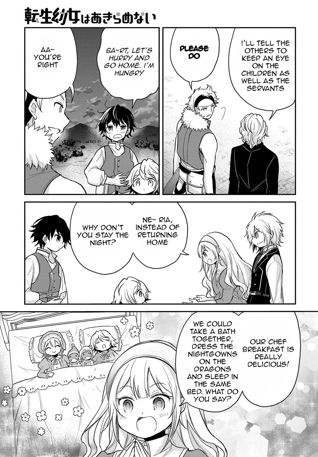 Halaman dari Tensei Youjo wa Akiramenai Chapter 19