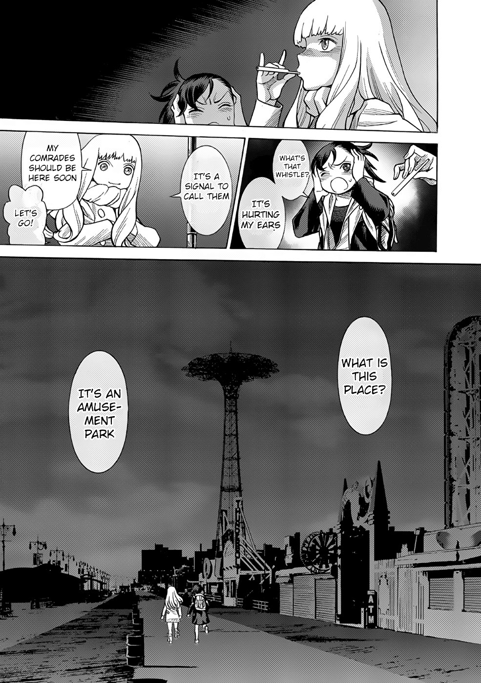 Halaman dari Dance in the Vampire Bund A.S.O. Chapter 10