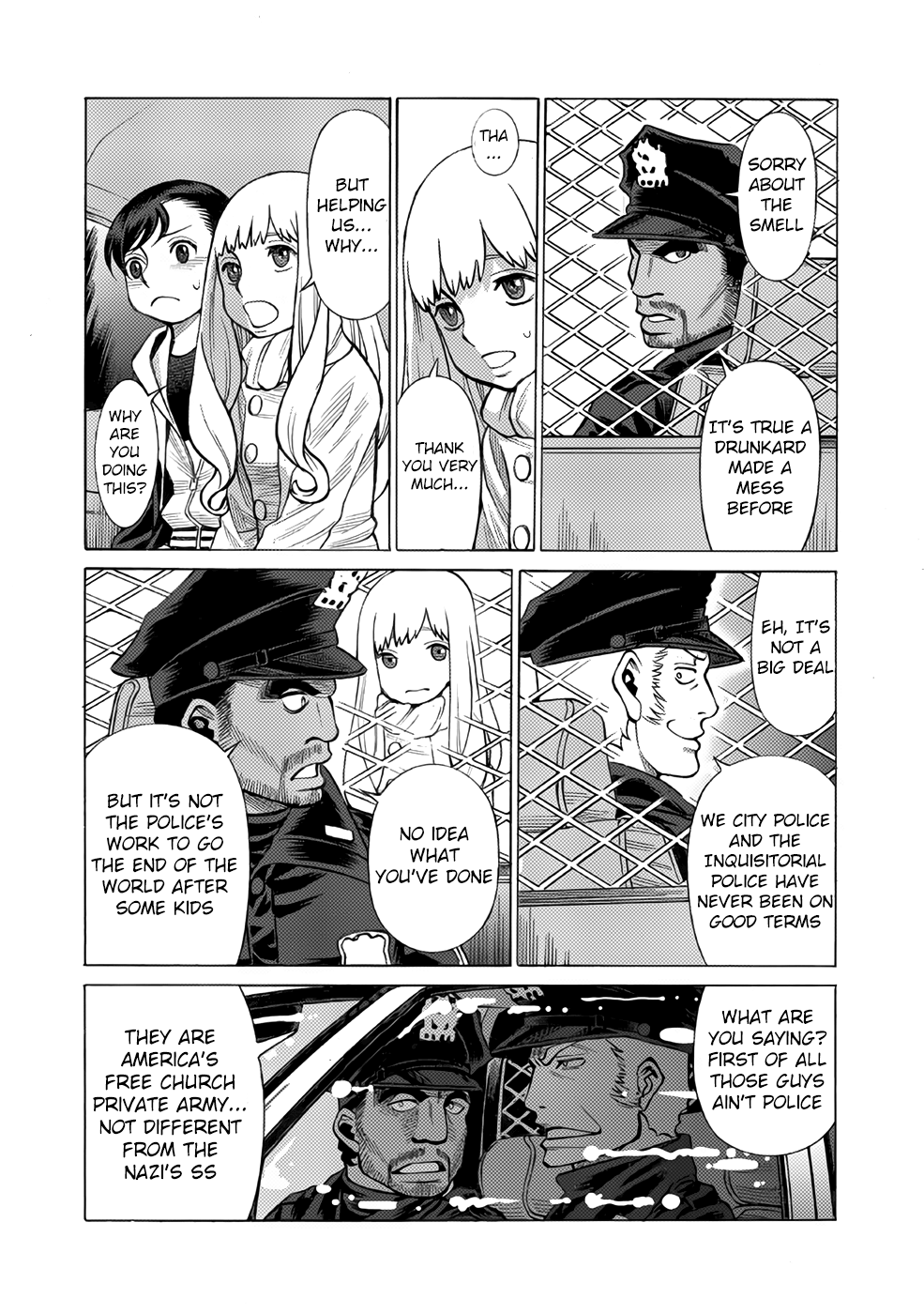 Halaman dari Dance in the Vampire Bund A.S.O. Chapter 10