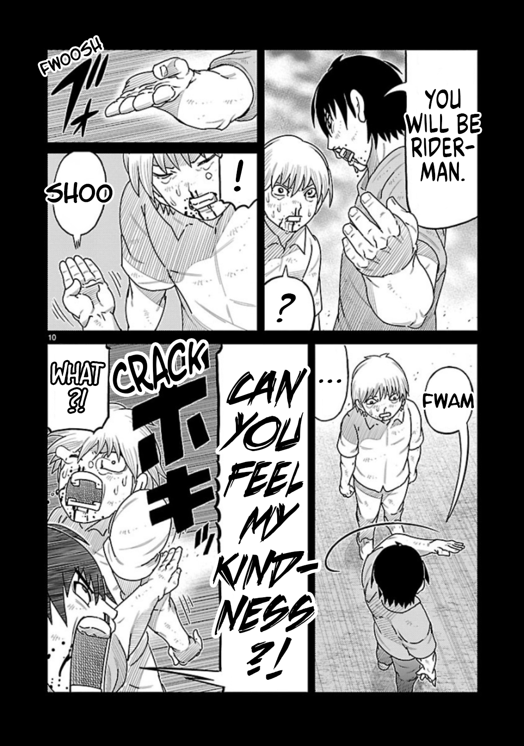 Toujima Tanzaburou wa Kamen Rider ni Naritai Chapter 8 Page 10