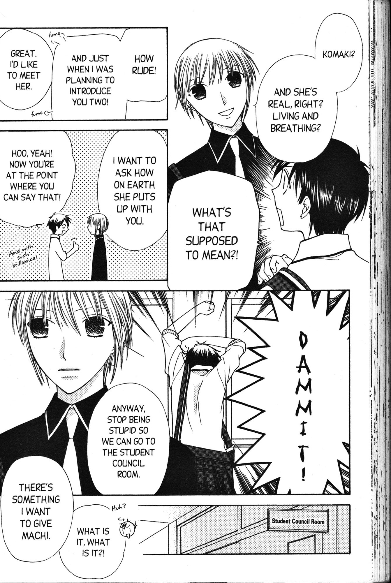 Halaman dari Fruits Basket Chapter 112