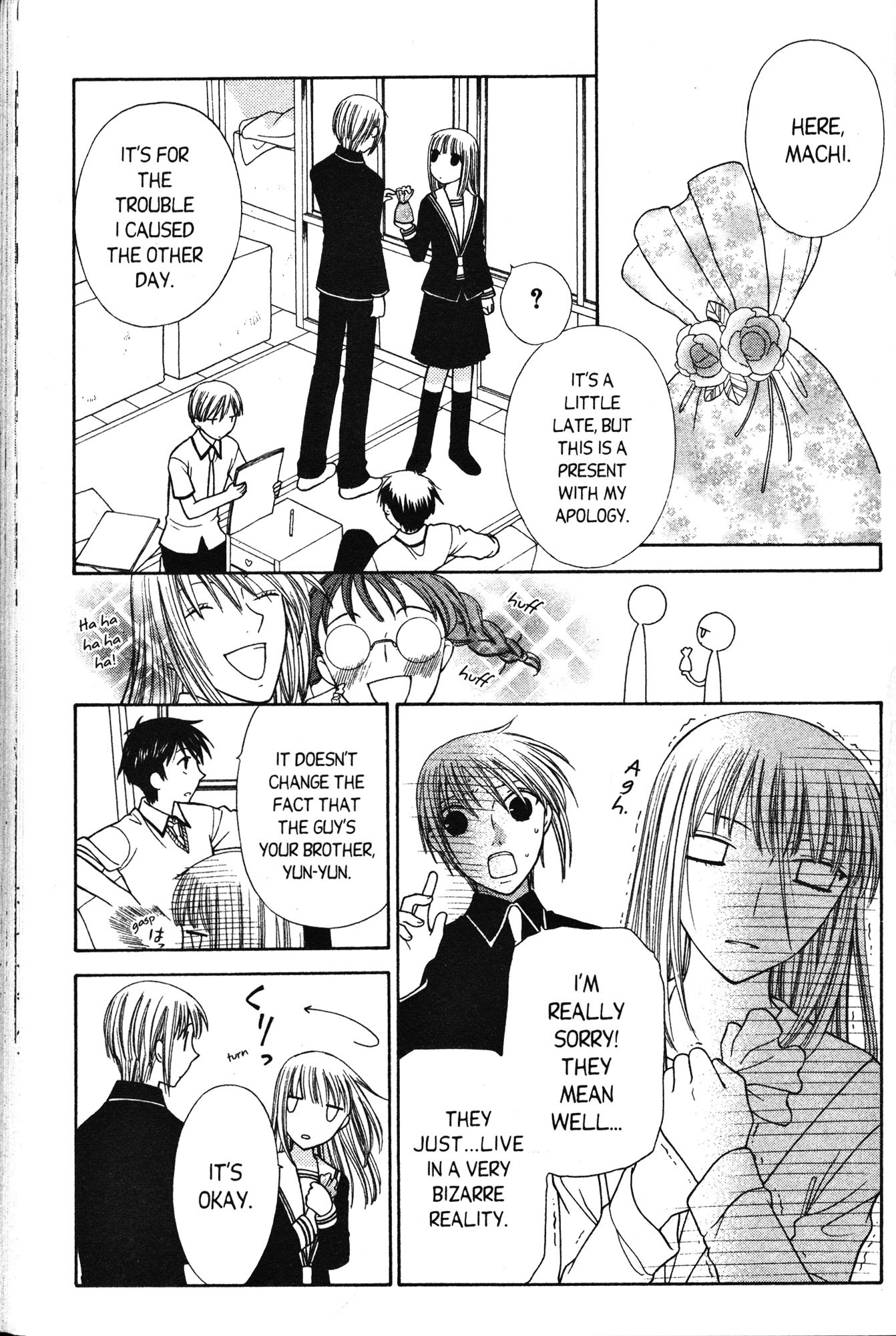 Halaman dari Fruits Basket Chapter 112