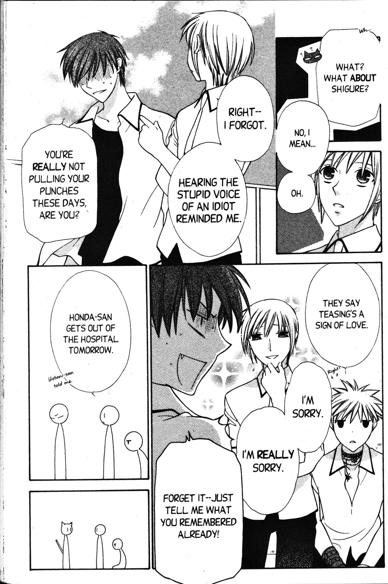 Halaman dari Fruits Basket Chapter 128