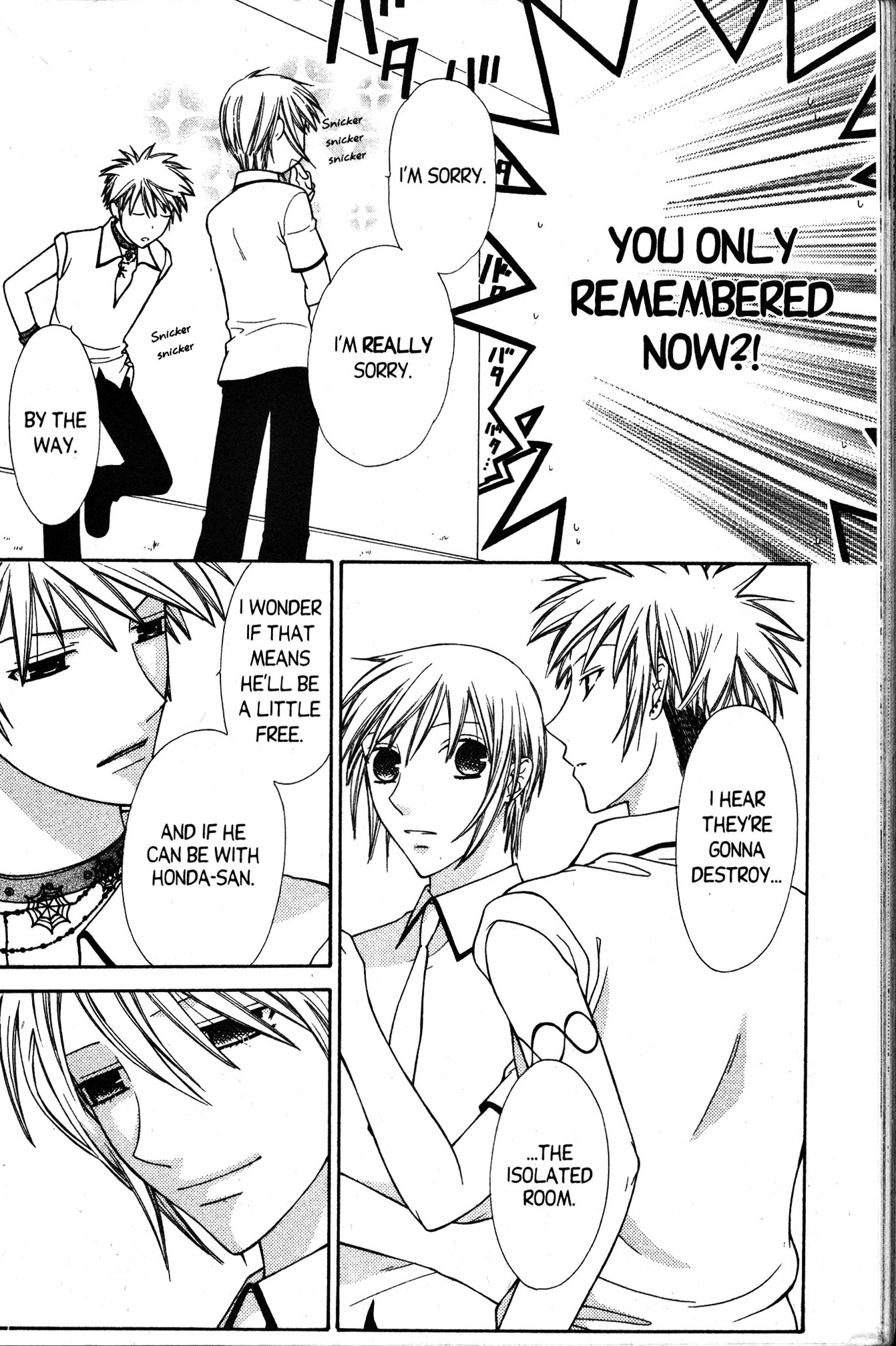 Halaman dari Fruits Basket Chapter 128