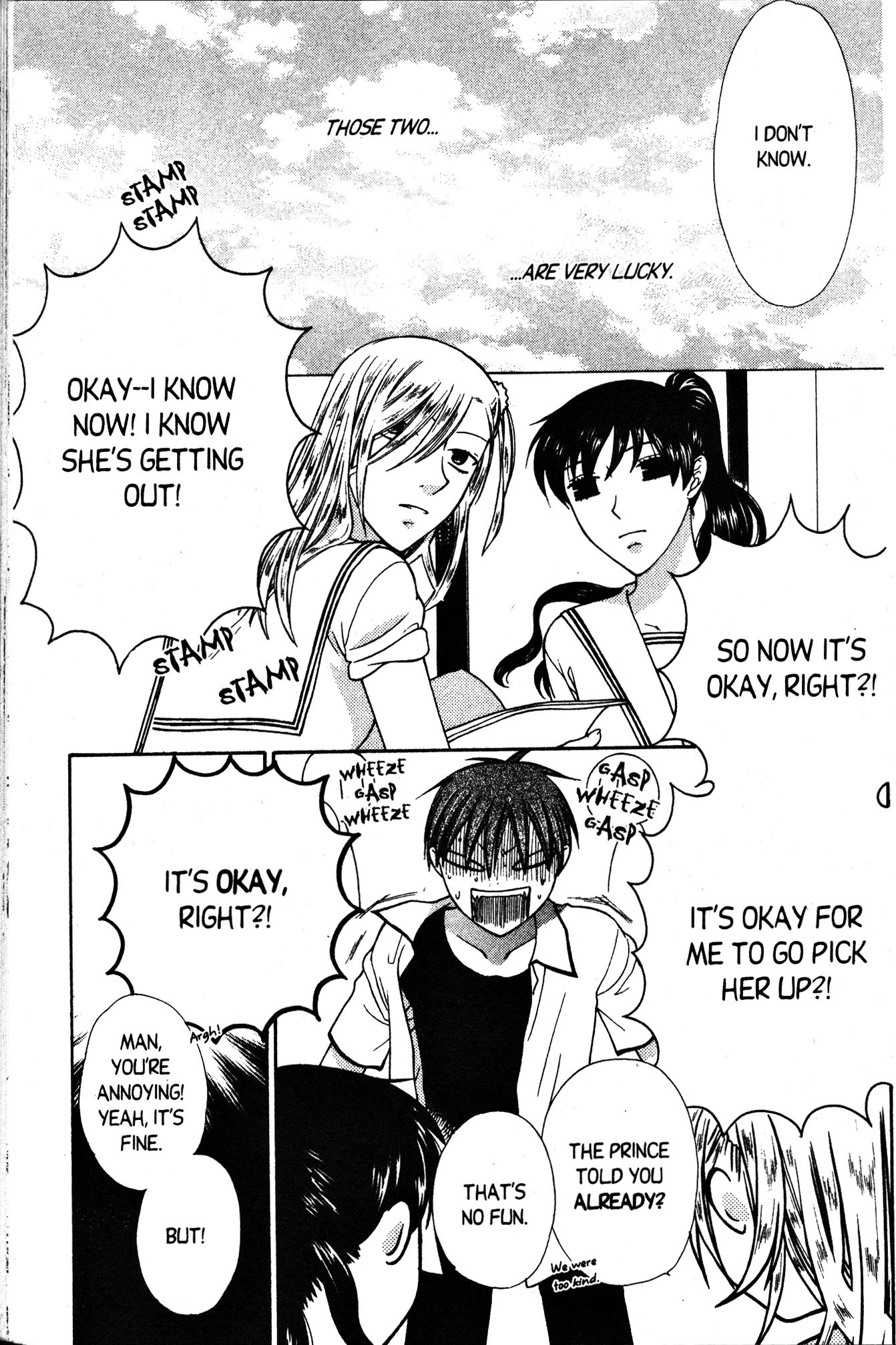 Halaman dari Fruits Basket Chapter 128