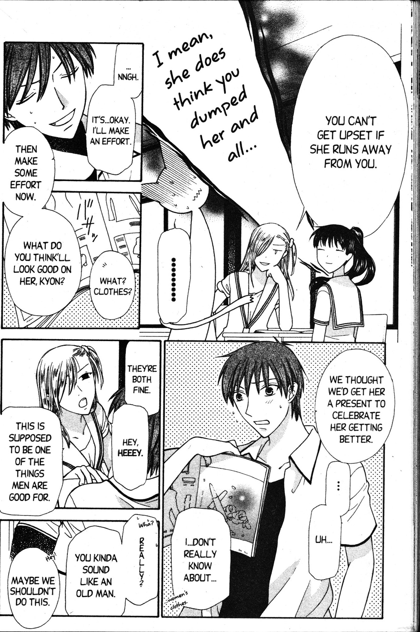 Halaman dari Fruits Basket Chapter 128