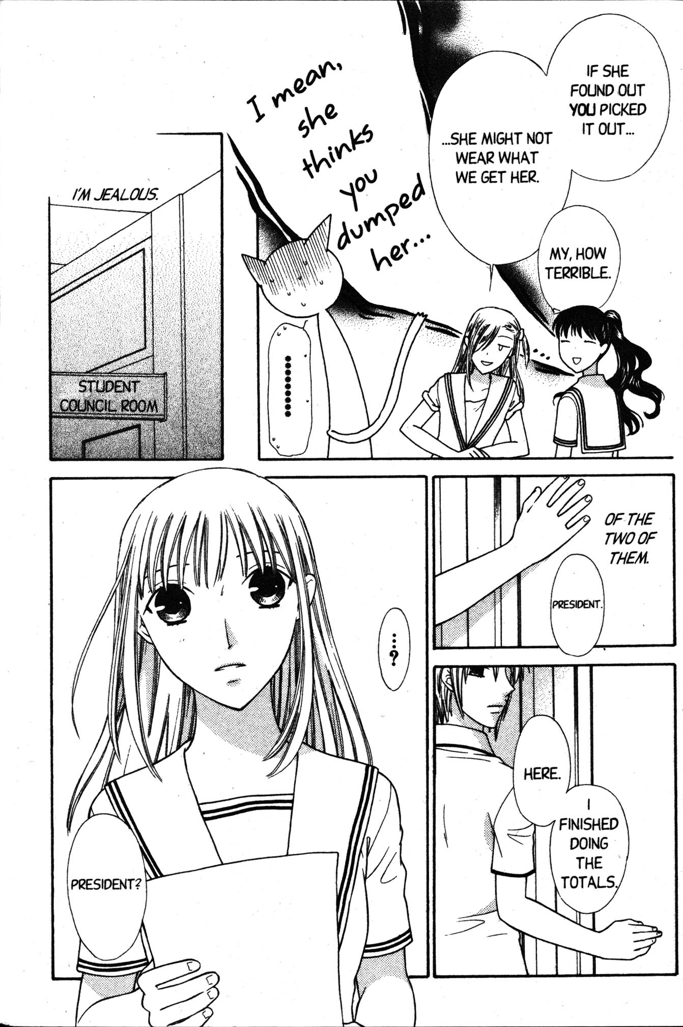 Halaman dari Fruits Basket Chapter 128
