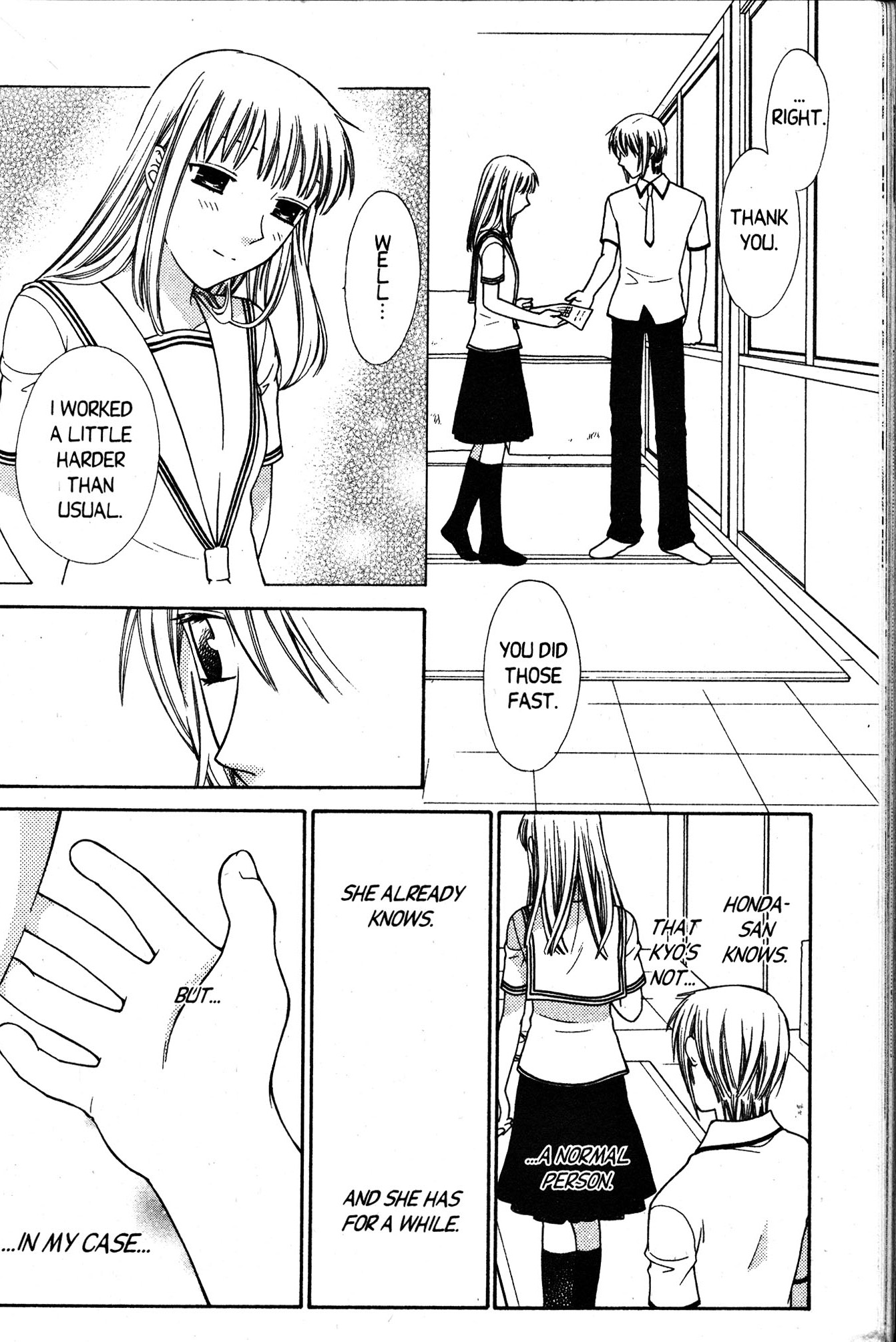 Halaman dari Fruits Basket Chapter 128