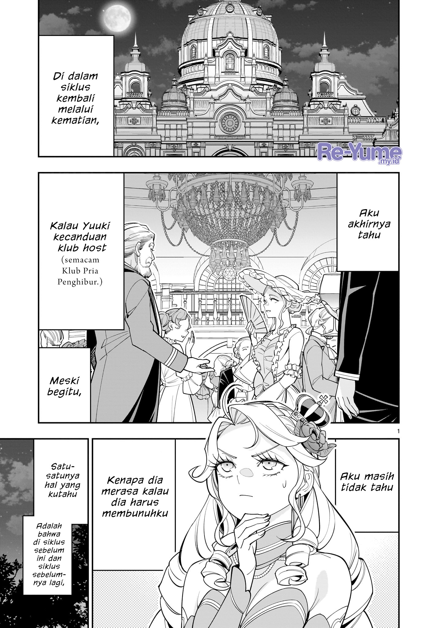 Shinimodori Oujo wa Ikinobiru Tame ni Yuri Harem wo Tsukuru Koto ni Shita Chapter 4 - halaman 2