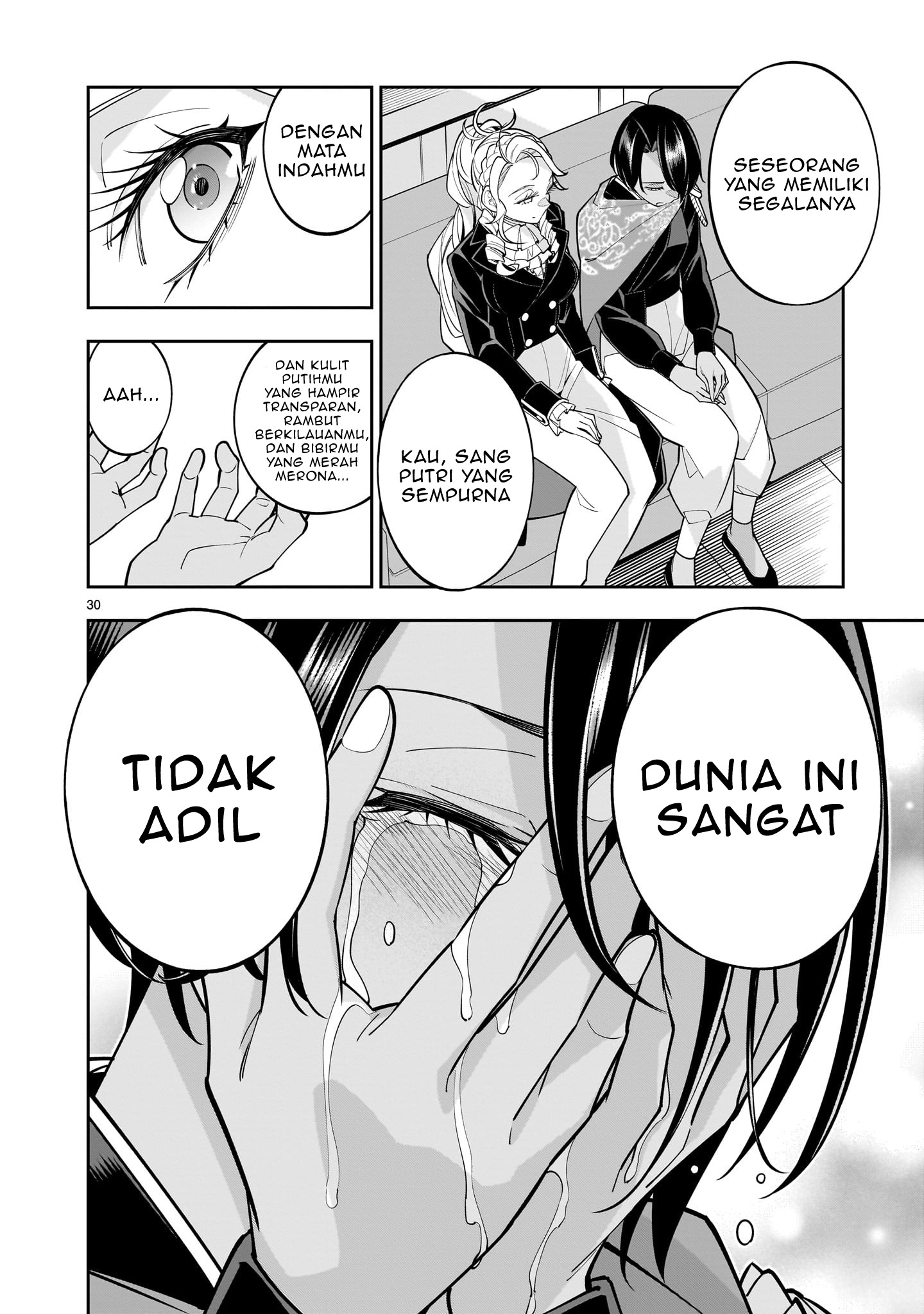 Shinimodori Oujo wa Ikinobiru Tame ni Yuri Harem wo Tsukuru Koto ni Shita Chapter 4 - halaman 31