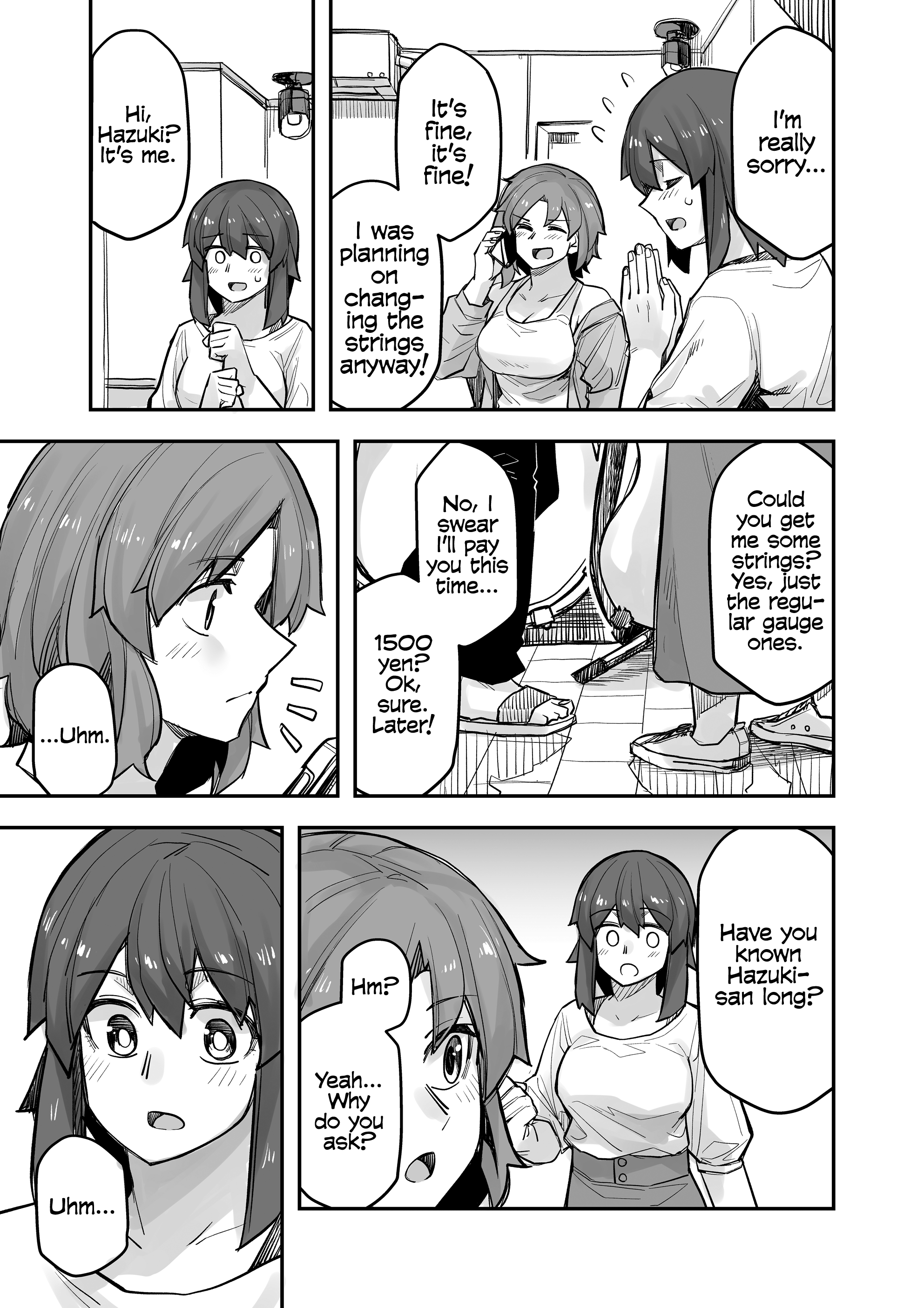 Halaman dari Ikemen Joshi to Josou Danshi Chapter 94