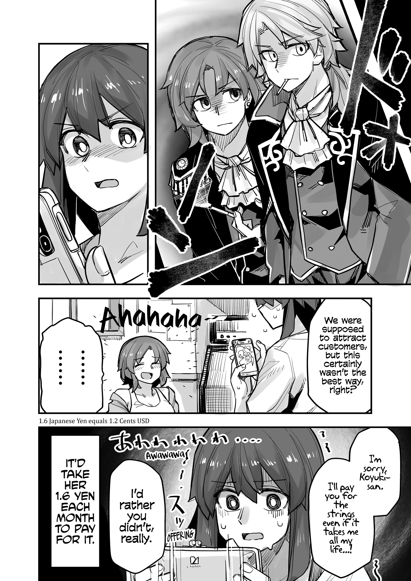 Halaman dari Ikemen Joshi to Josou Danshi Chapter 94