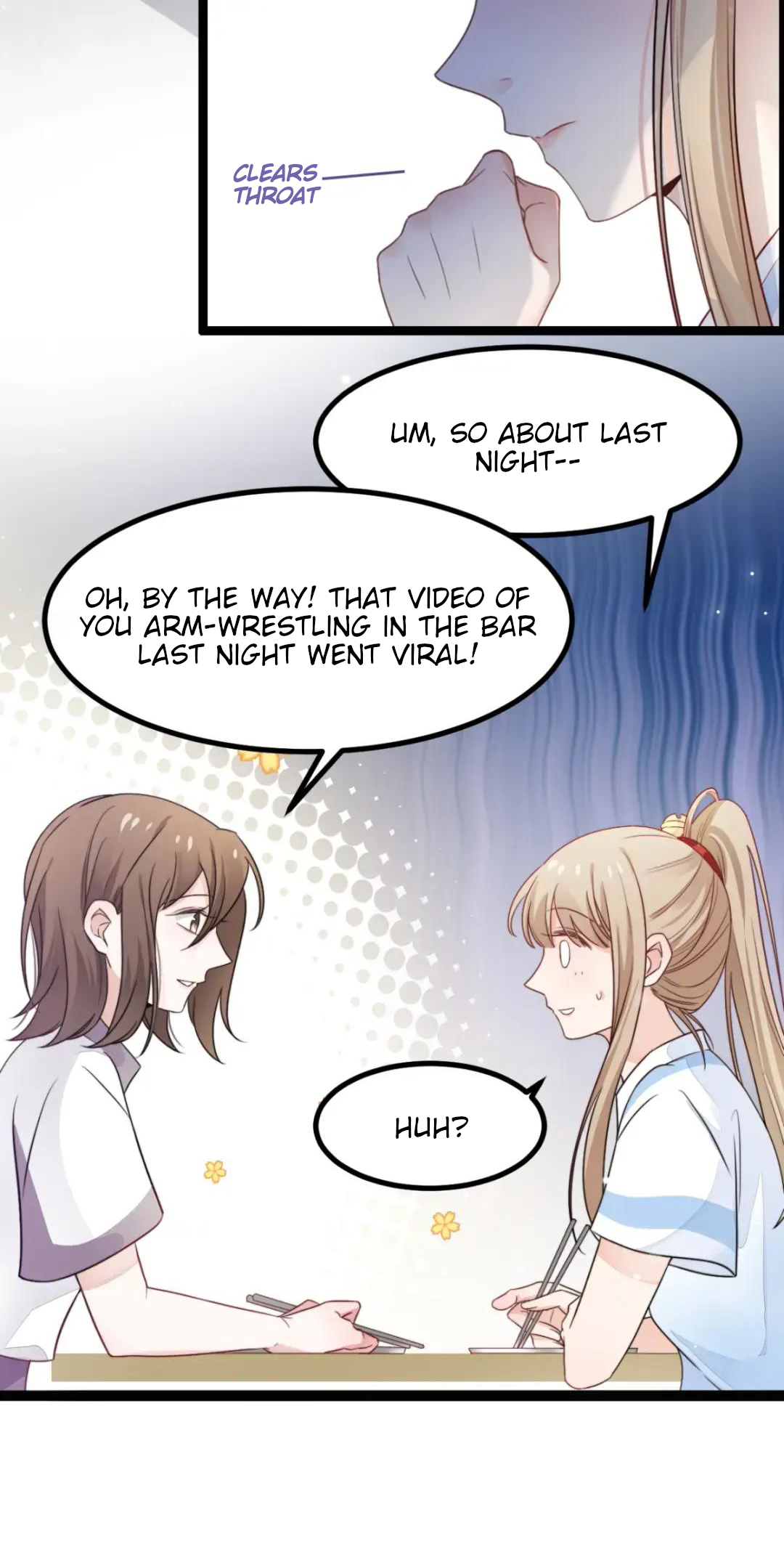 Halaman dari Falling Blue Chapter 11