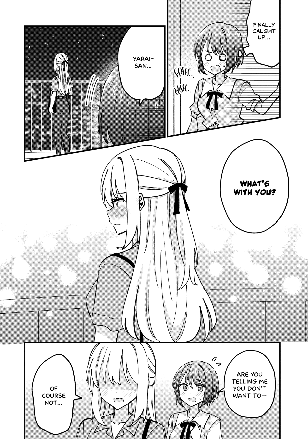 Halaman dari Kao dake yoi Classmate ga, Yatara to Guigui Kuru Yuri no Hanashi. Chapter 8