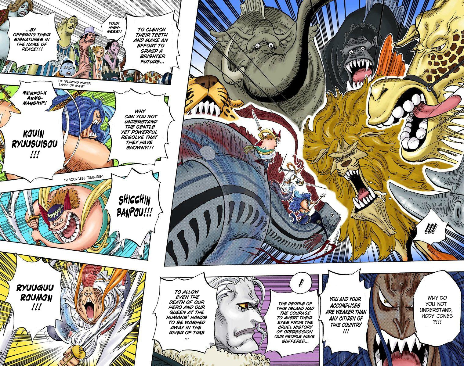 Halaman dari One Piece (Official Colored) Chapter 631