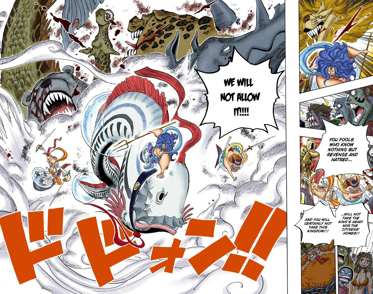 Halaman dari One Piece (Official Colored) Chapter 631