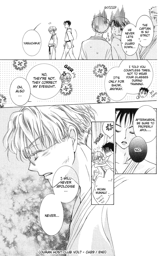 Halaman dari Ouran High School Host Club Chapter 29
