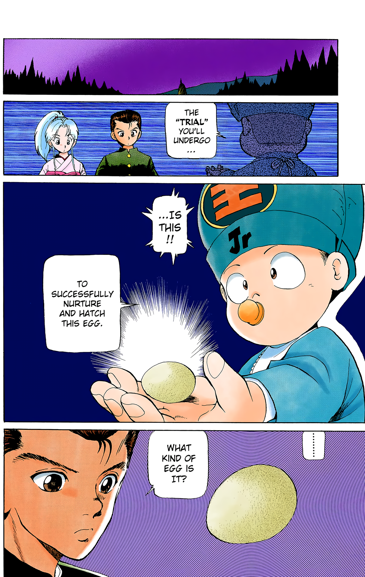 Halaman dari YuYu Hakusho (Official Colored) Chapter 2