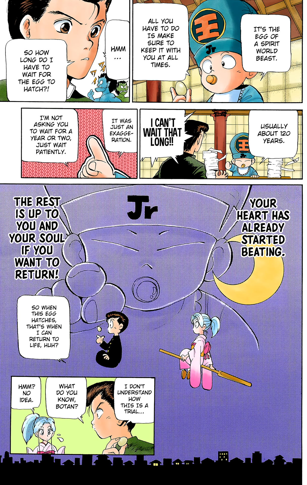 Halaman dari YuYu Hakusho (Official Colored) Chapter 2
