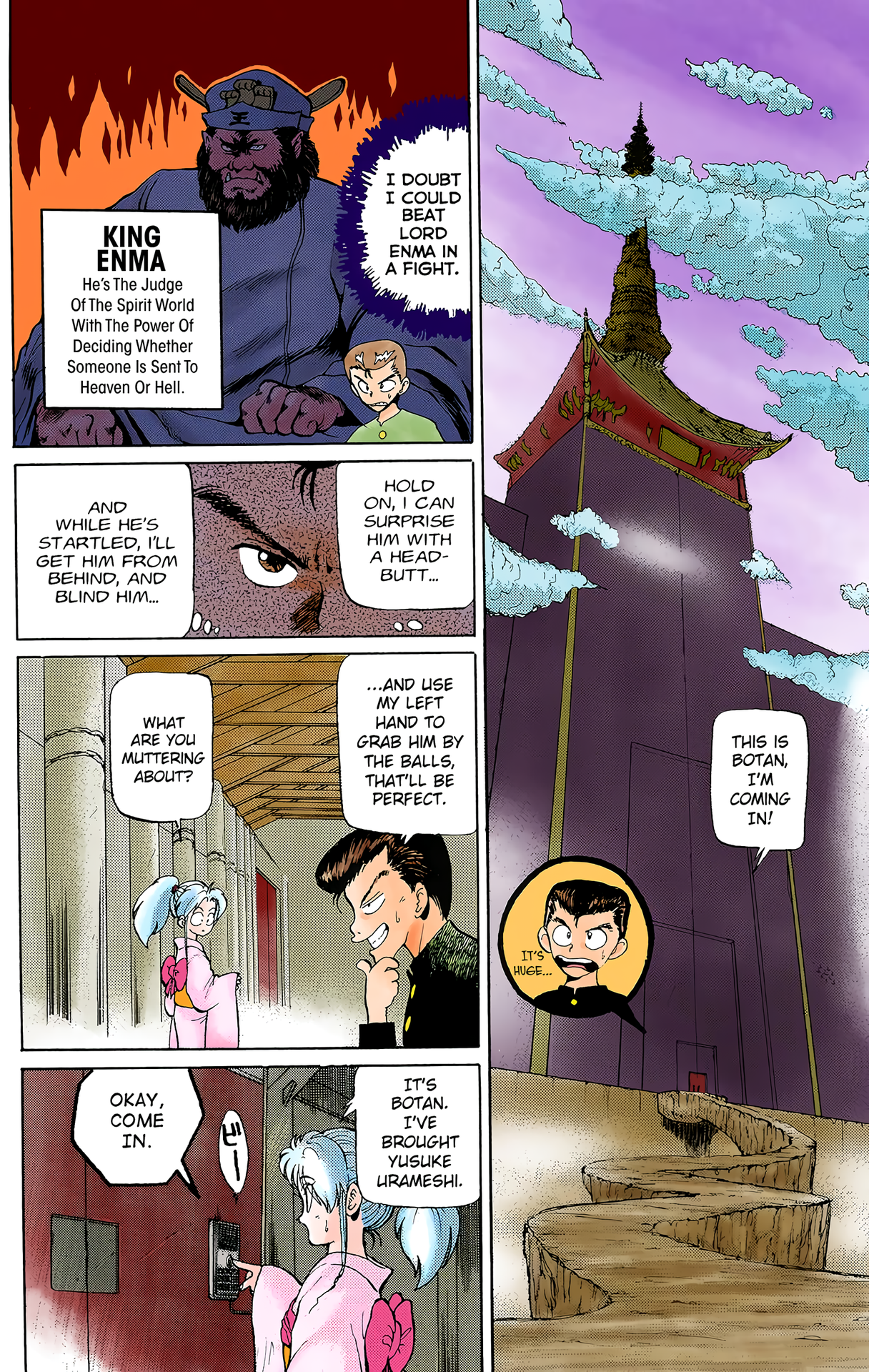 Halaman dari YuYu Hakusho (Official Colored) Chapter 2