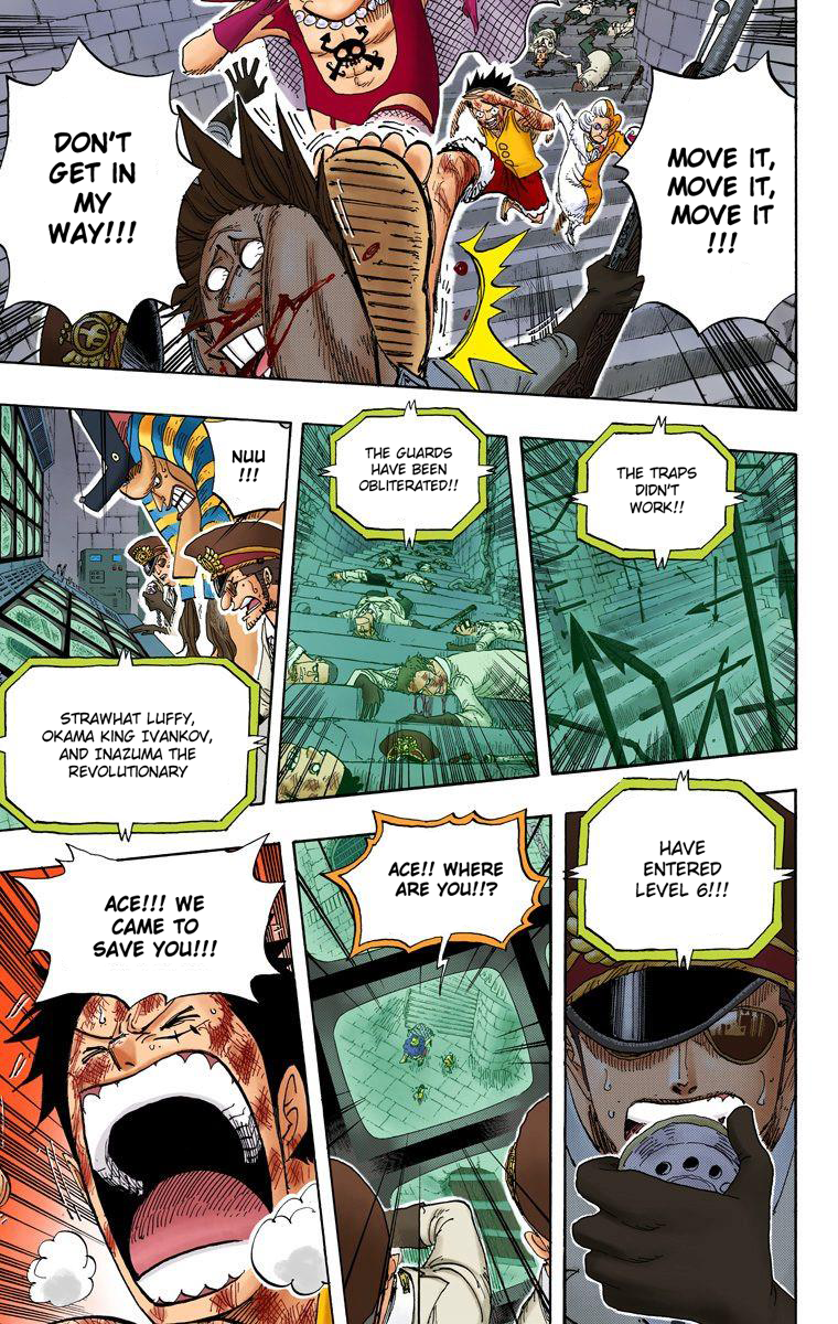 Halaman dari One Piece (Official Colored) Chapter 540