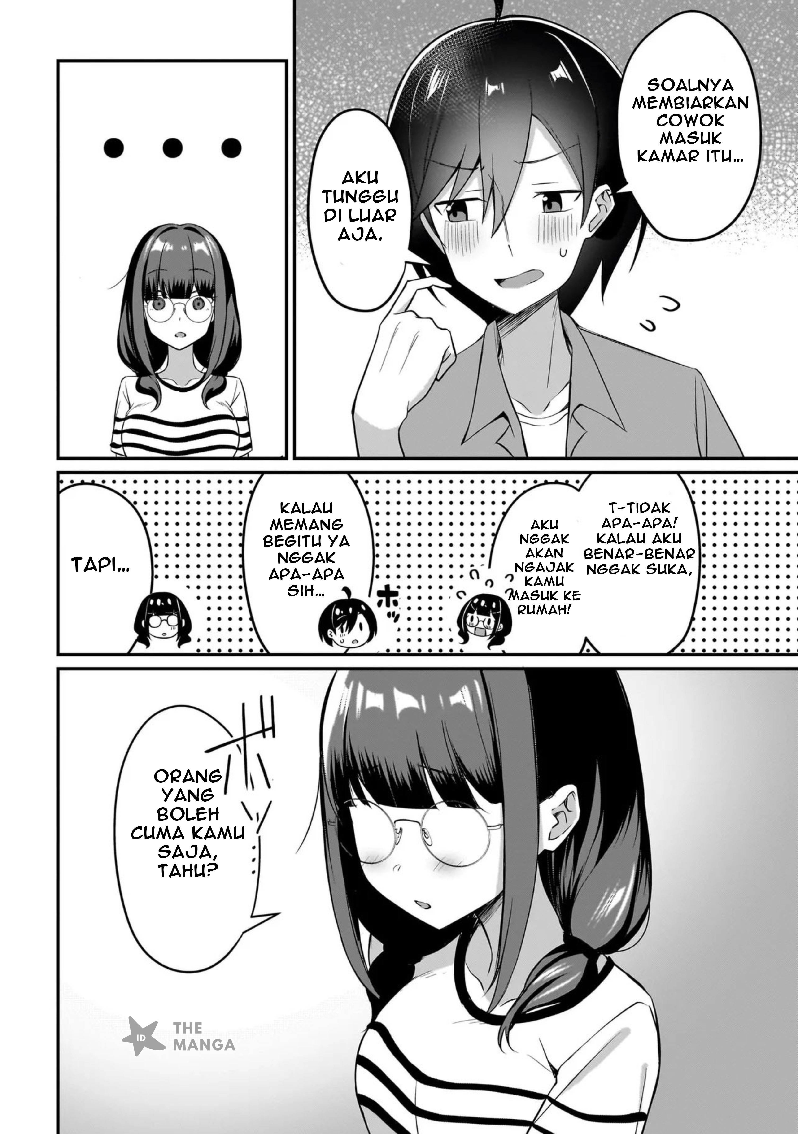 Maigo no Onnanoko wo Ie made Todoketara, Genkan kara Detekita no wa Gakunen Ichi no Bishoujo deshita Chapter 8.1 - halaman 7
