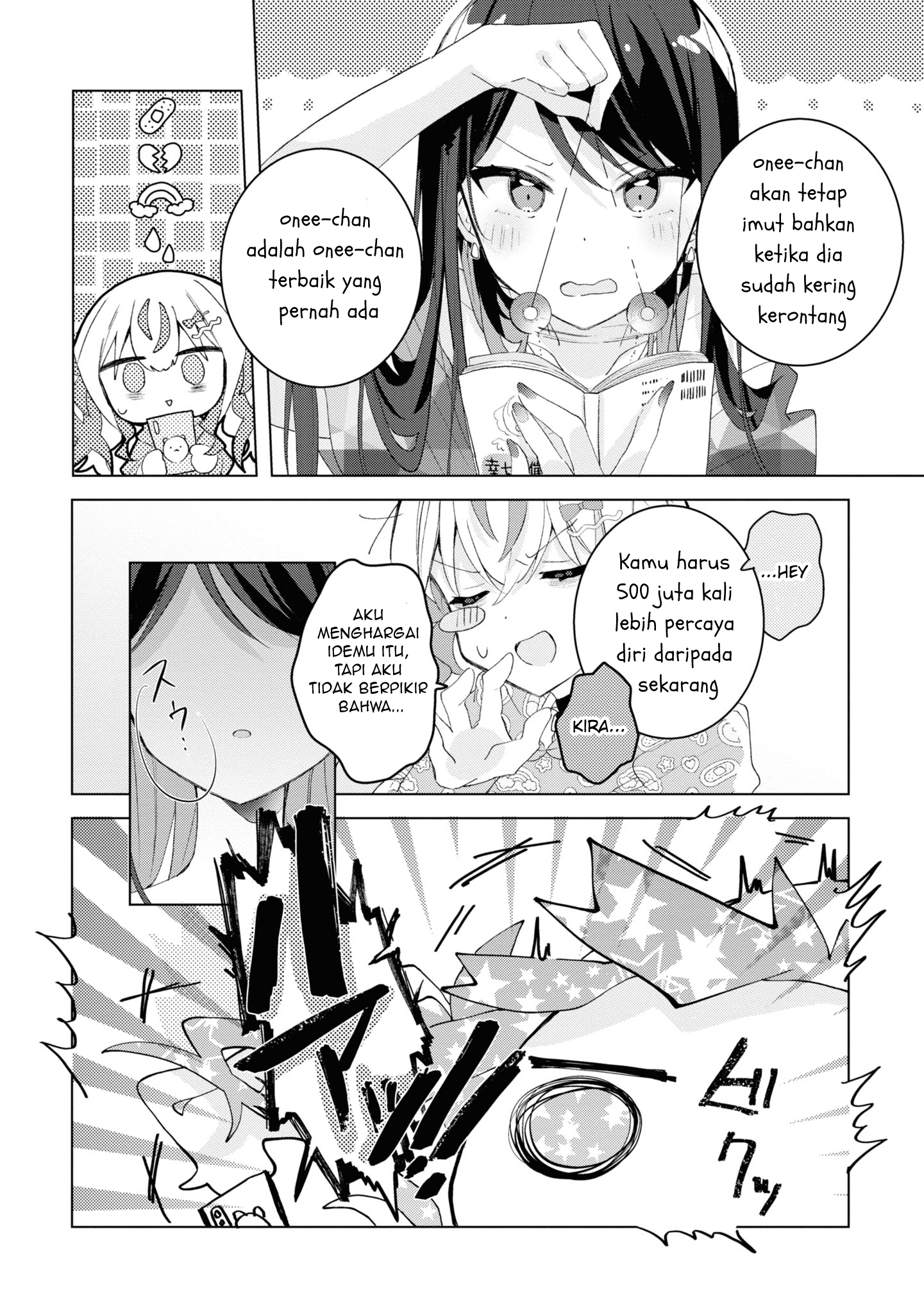 Herami Shimai wa Docchi mo Yanderu Chapter 4 - halaman 15