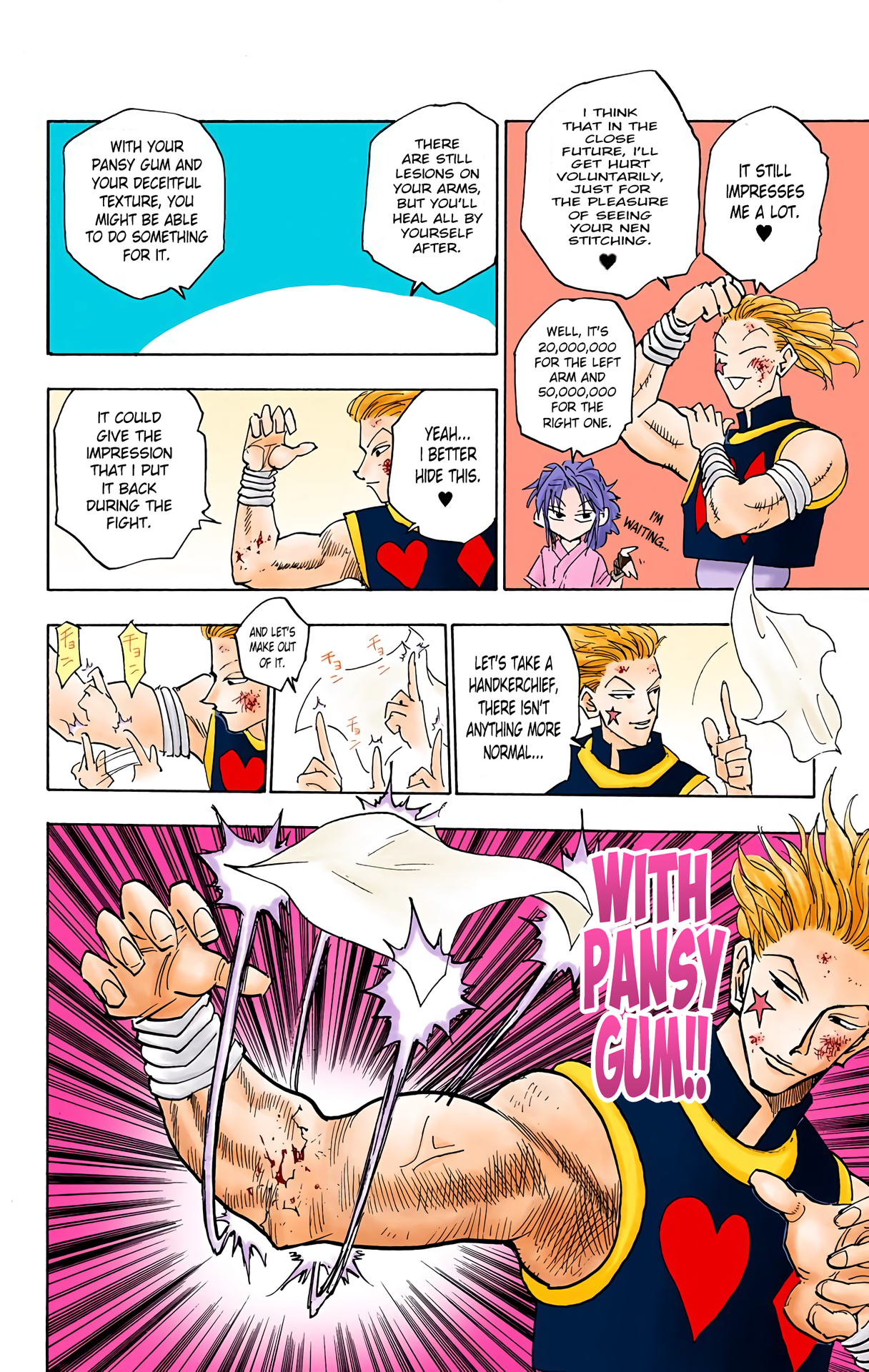 Halaman dari HUNTER x HUNTER (Official Colored) Chapter 55