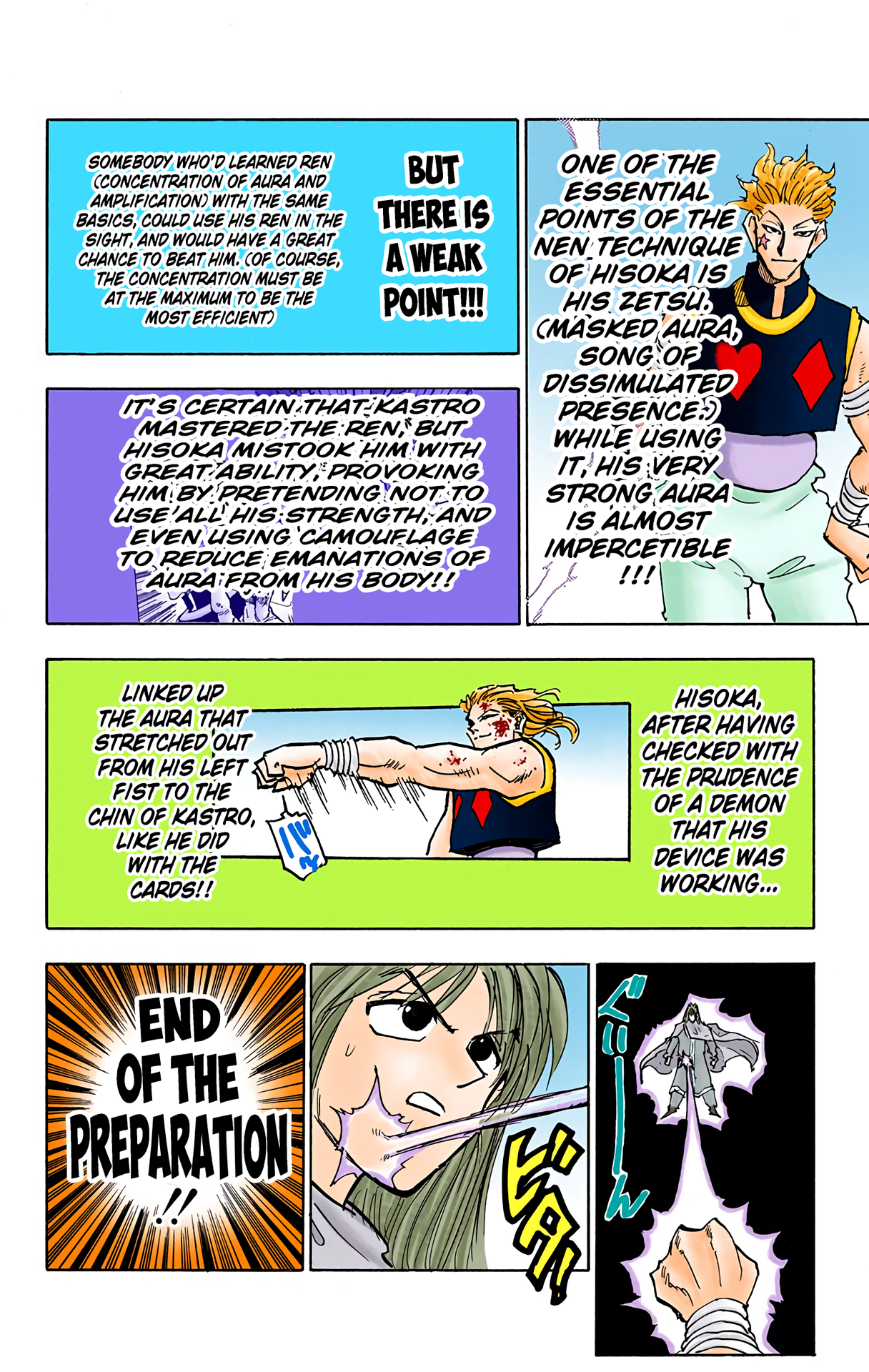 Halaman dari HUNTER x HUNTER (Official Colored) Chapter 55