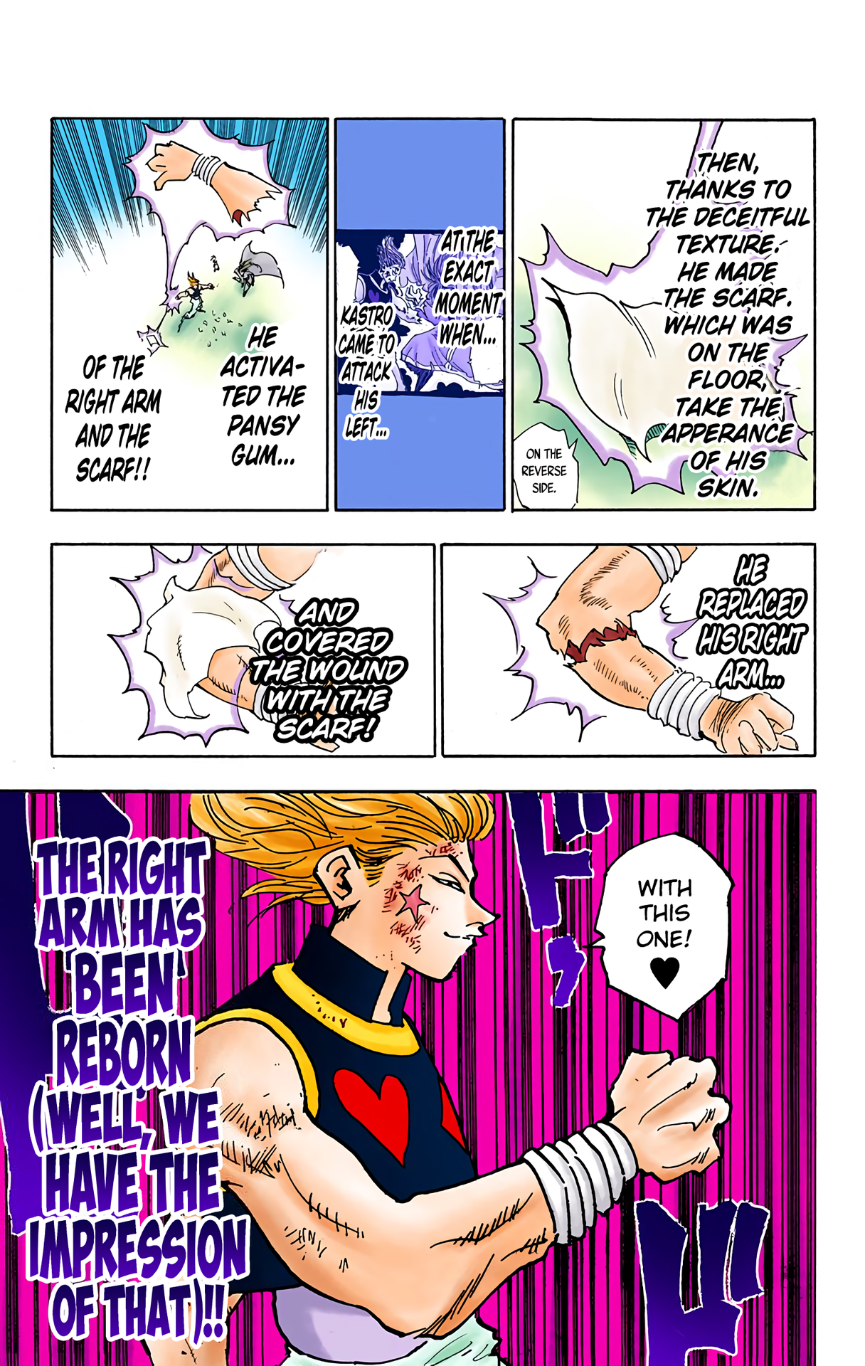 Halaman dari HUNTER x HUNTER (Official Colored) Chapter 55