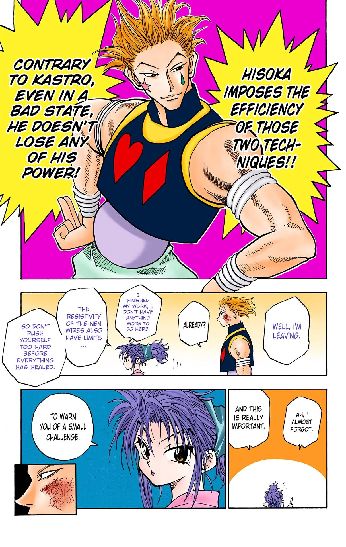 Halaman dari HUNTER x HUNTER (Official Colored) Chapter 55