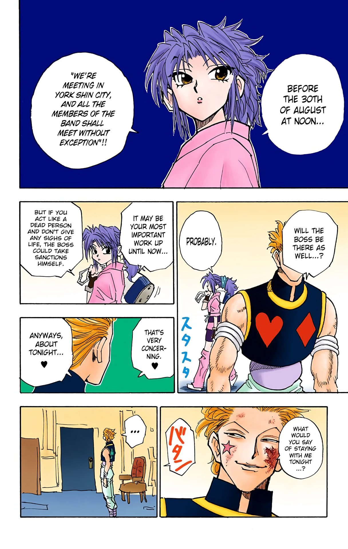 Halaman dari HUNTER x HUNTER (Official Colored) Chapter 55