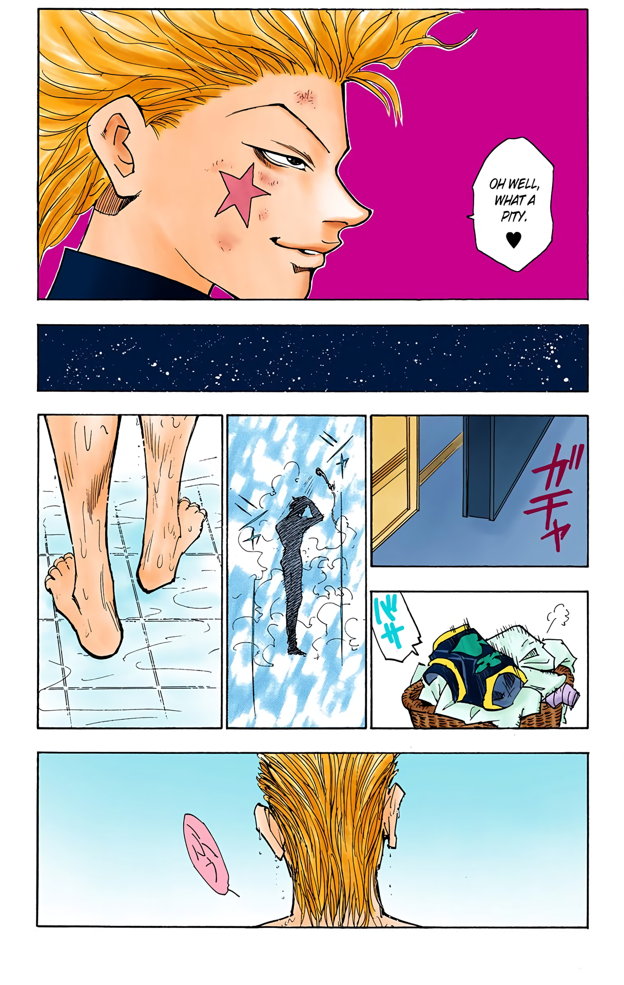 Halaman dari HUNTER x HUNTER (Official Colored) Chapter 55
