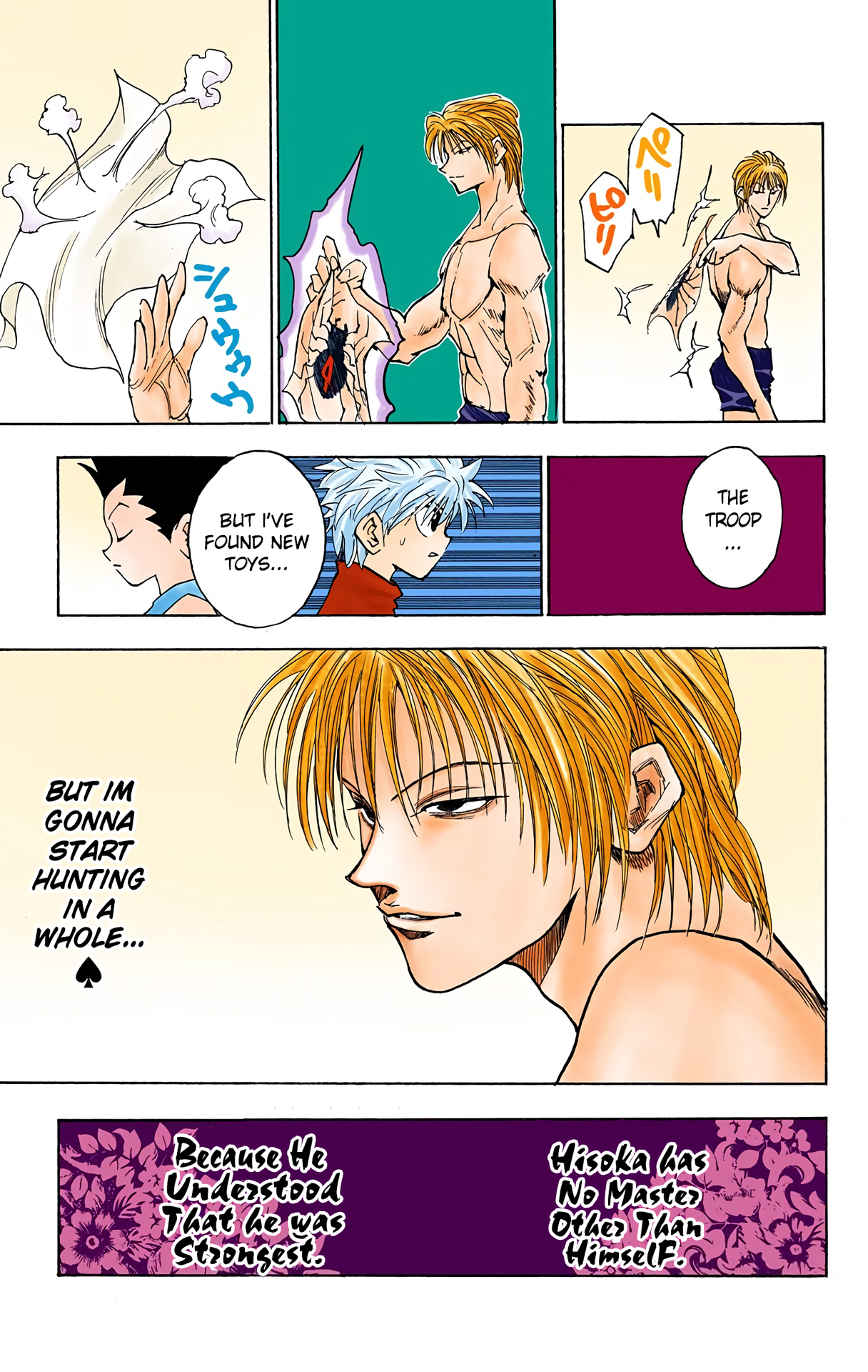 Halaman dari HUNTER x HUNTER (Official Colored) Chapter 55