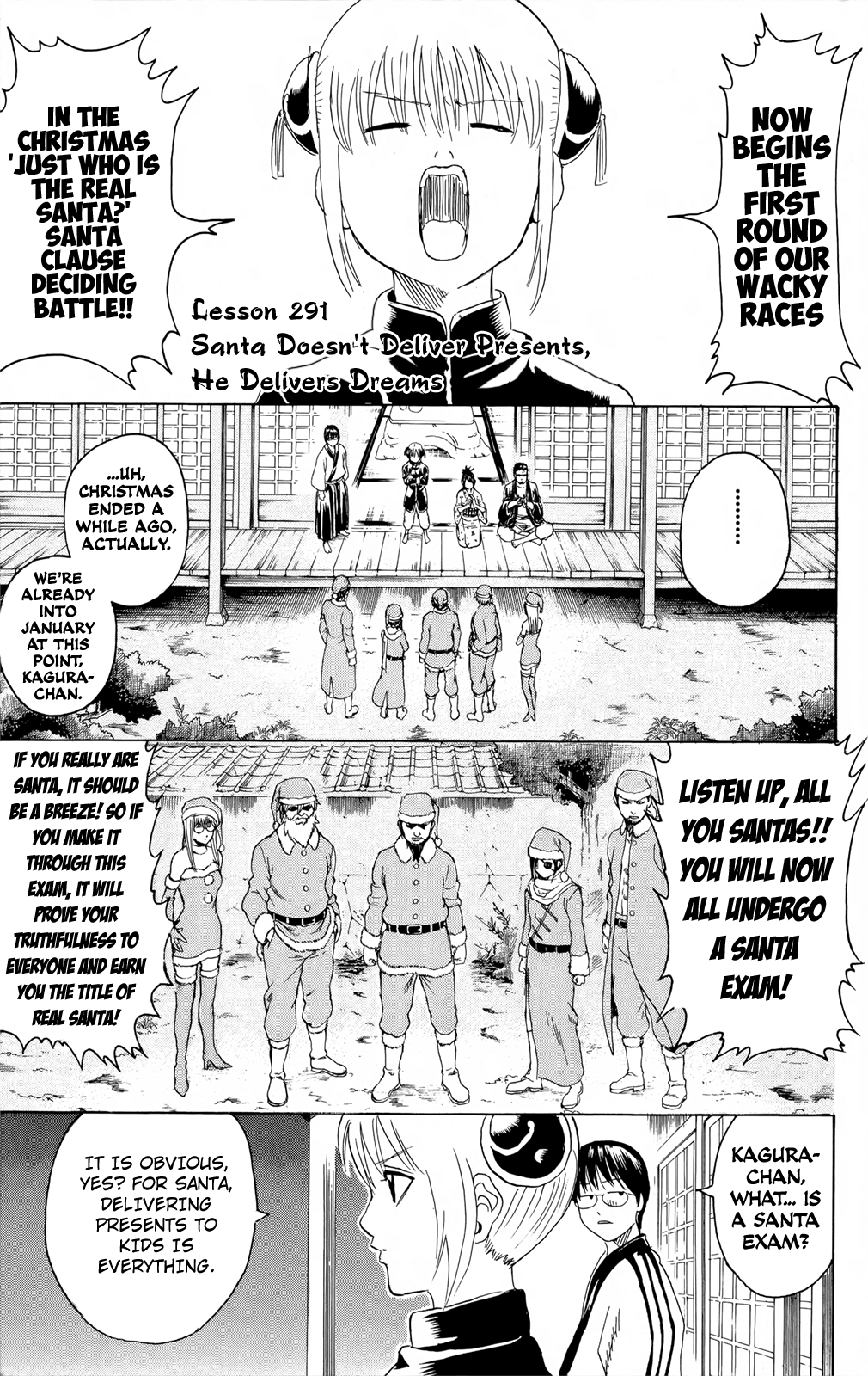 Halaman dari Gintama Chapter 291
