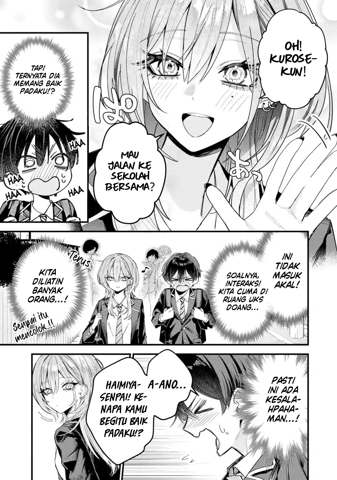 Haimiya-senpai wa Kowakute Kawaii Chapter 2 - halaman 4