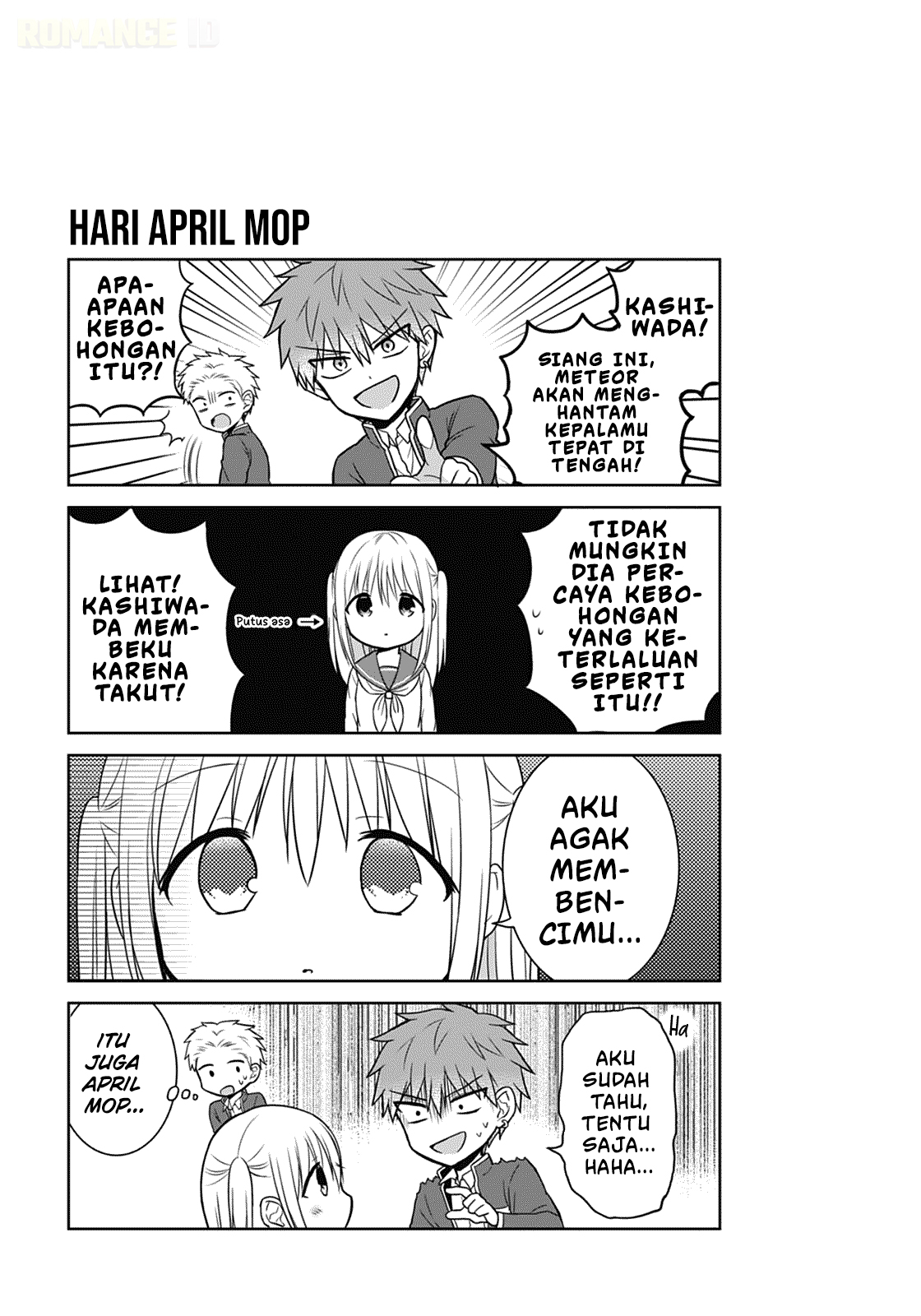 Kao ni Denai Kashiwada-san to Kao ni Deru Oota-kun Chapter 25 - halaman 10