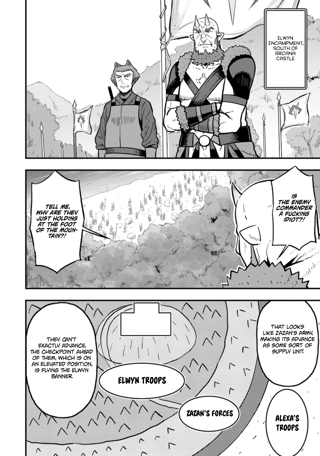 Halaman dari Isekai Saikyou no Yome desu ga, Yoru no Tatakai wa Ore no Hou ga Tsuyoi You desu - Chiryaku wo Ikashite Nariagaru Harem Senki Chapter 27