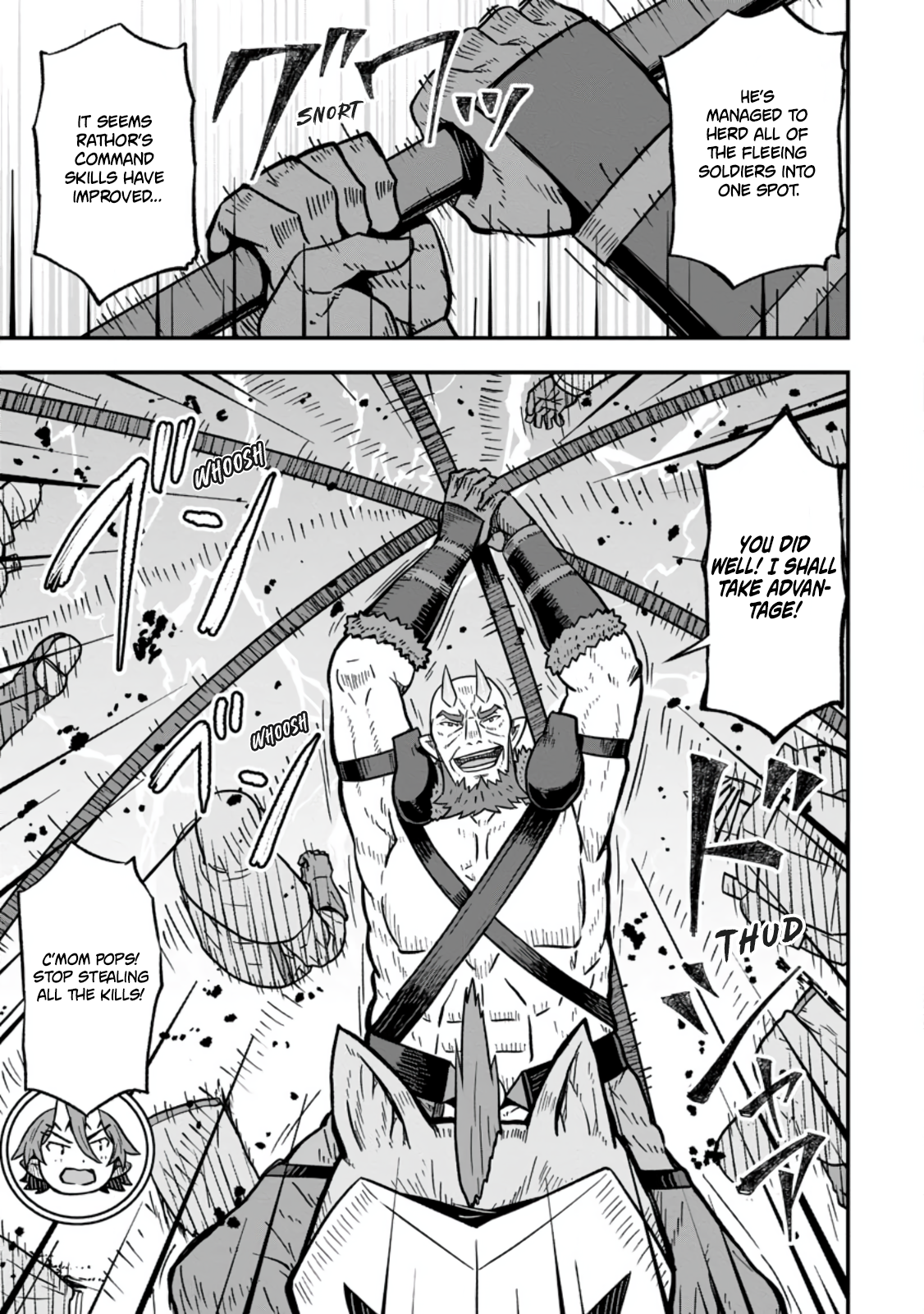 Halaman dari Isekai Saikyou no Yome desu ga, Yoru no Tatakai wa Ore no Hou ga Tsuyoi You desu - Chiryaku wo Ikashite Nariagaru Harem Senki Chapter 27