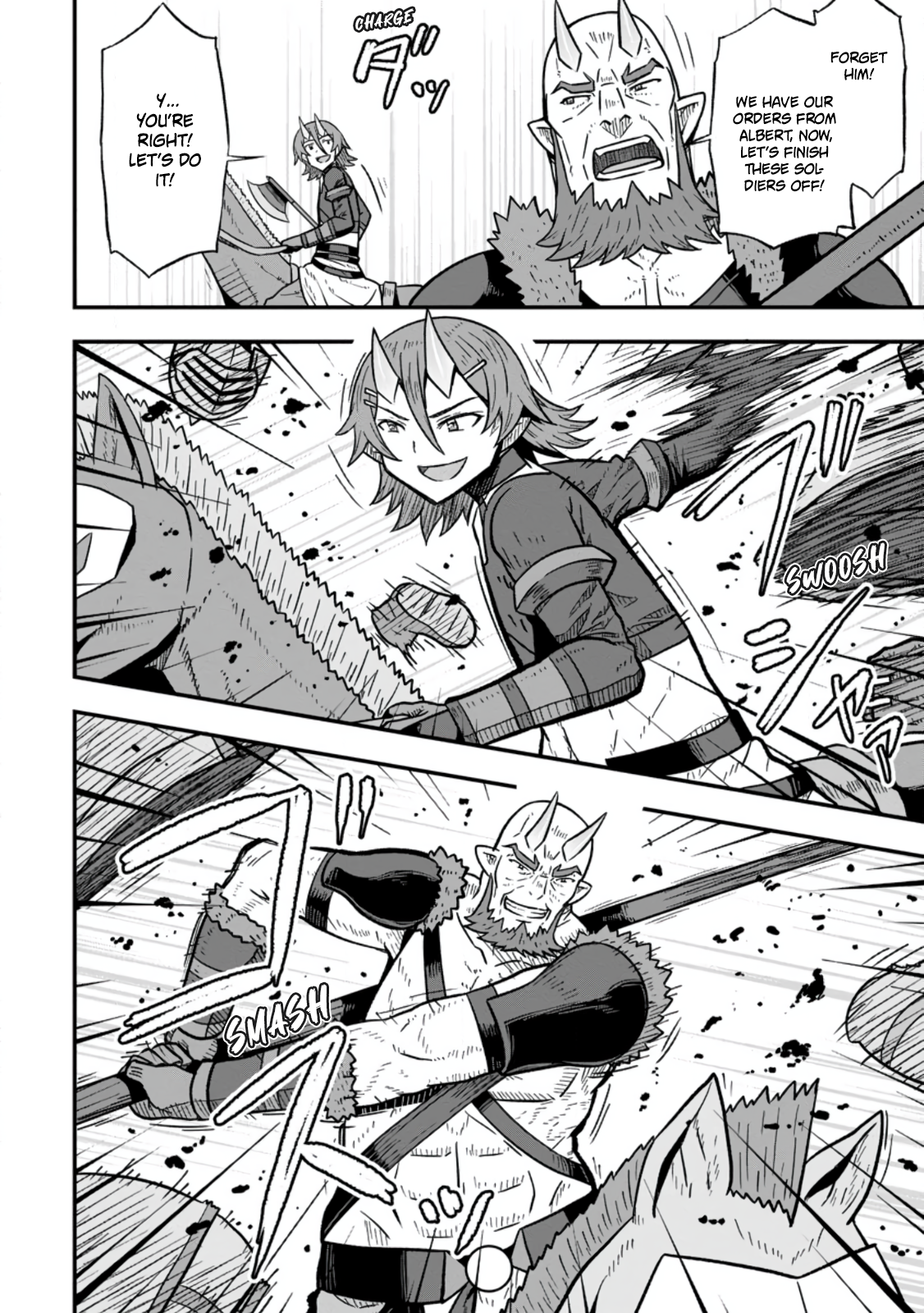 Halaman dari Isekai Saikyou no Yome desu ga, Yoru no Tatakai wa Ore no Hou ga Tsuyoi You desu - Chiryaku wo Ikashite Nariagaru Harem Senki Chapter 27