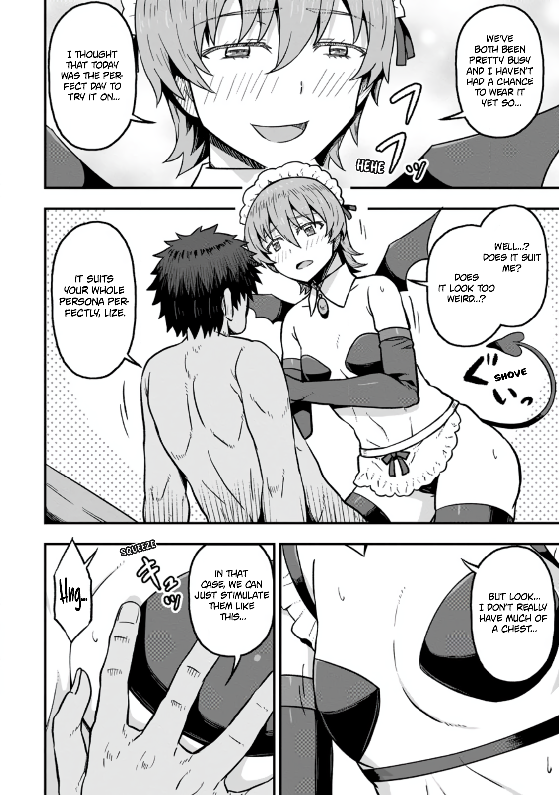 Halaman dari Isekai Saikyou no Yome desu ga, Yoru no Tatakai wa Ore no Hou ga Tsuyoi You desu - Chiryaku wo Ikashite Nariagaru Harem Senki Chapter 27